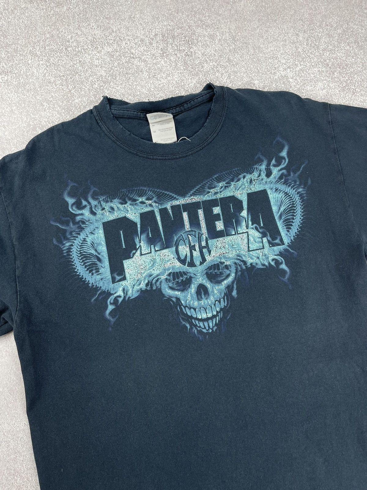 Band Tees × Vintage Vintage Pantera Rock Band Tee T-Shirt Size US M / EU 48-50 / 2 - 2 Thumbnail