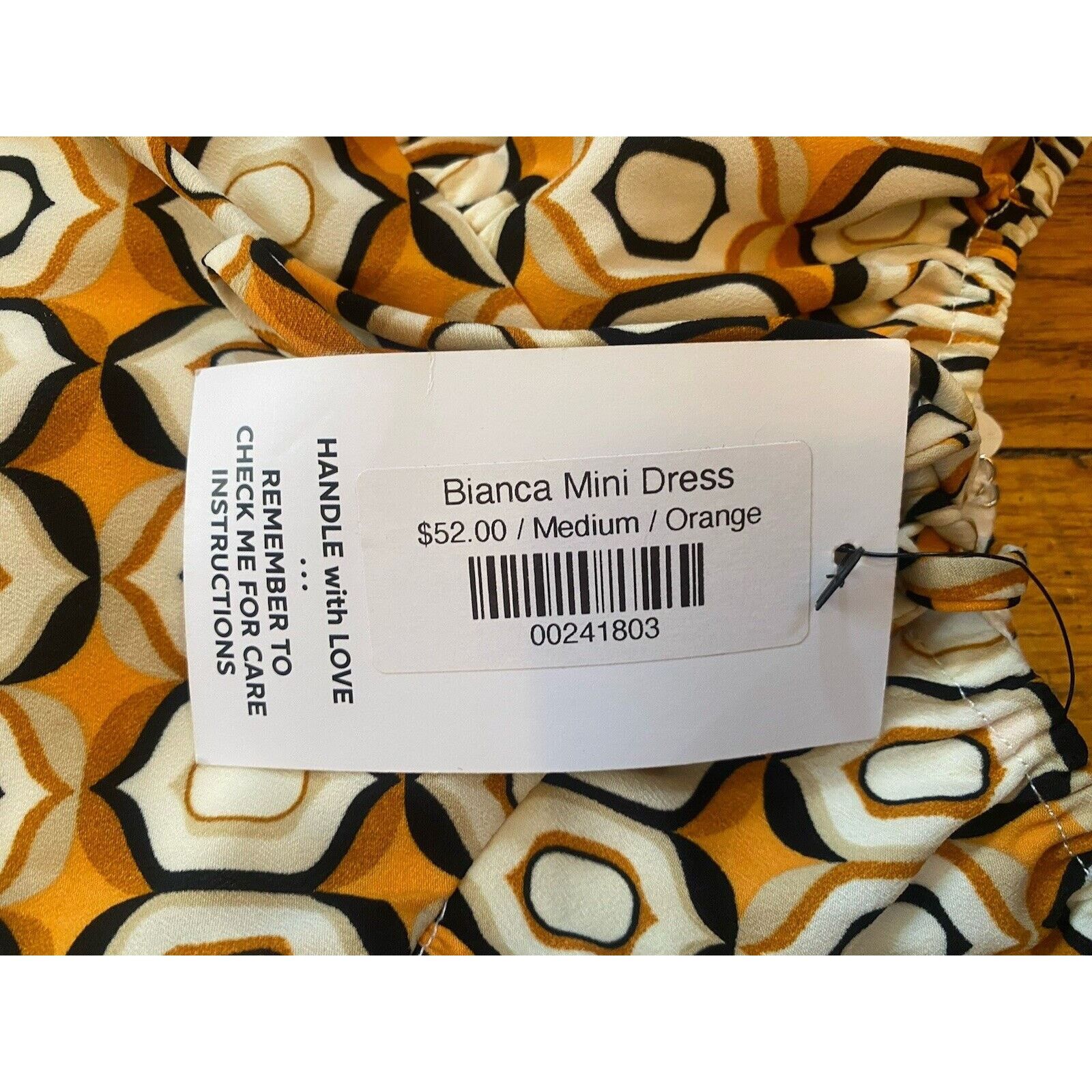 Other NWT Bianca Molly Green Geometric Mini Dress Women’s Medium Size M / US 6-8 / IT 42-44 - 3 Thumbnail