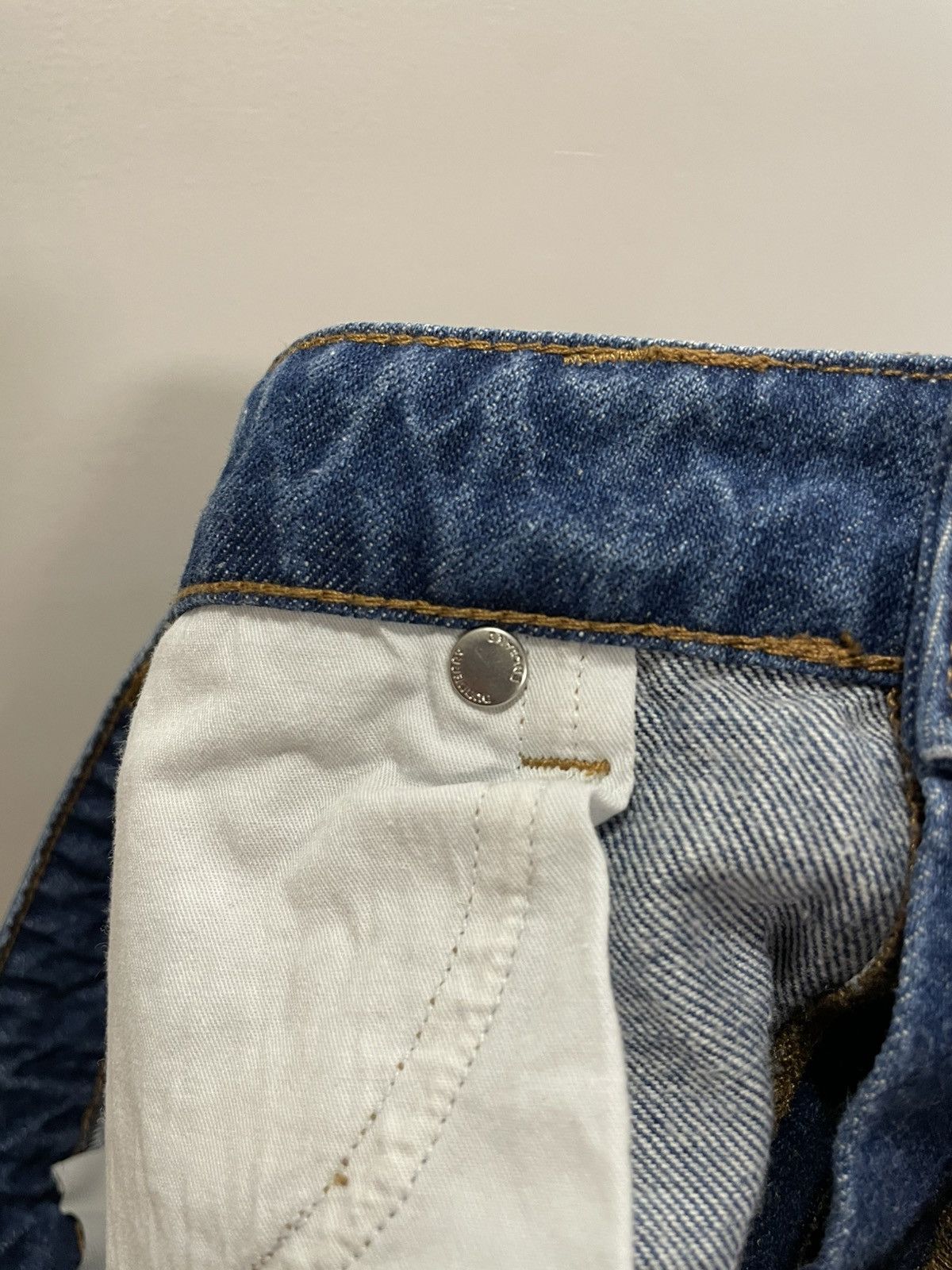 Burberry Burberry London blue denim mini skirt Size 26" / US 2 / IT 38 - 10 Thumbnail