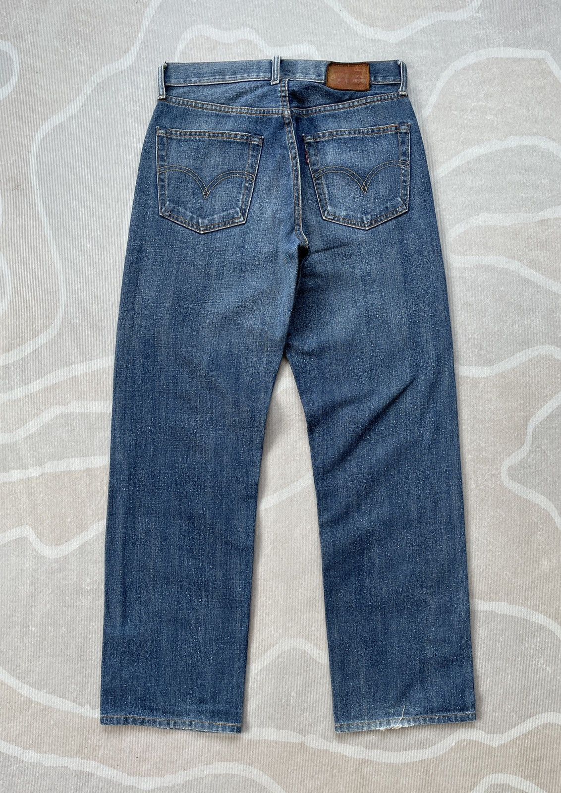 Levi's Vintage Levis 503 Straight Jeans (LG130) Size US 29 - 3 Thumbnail