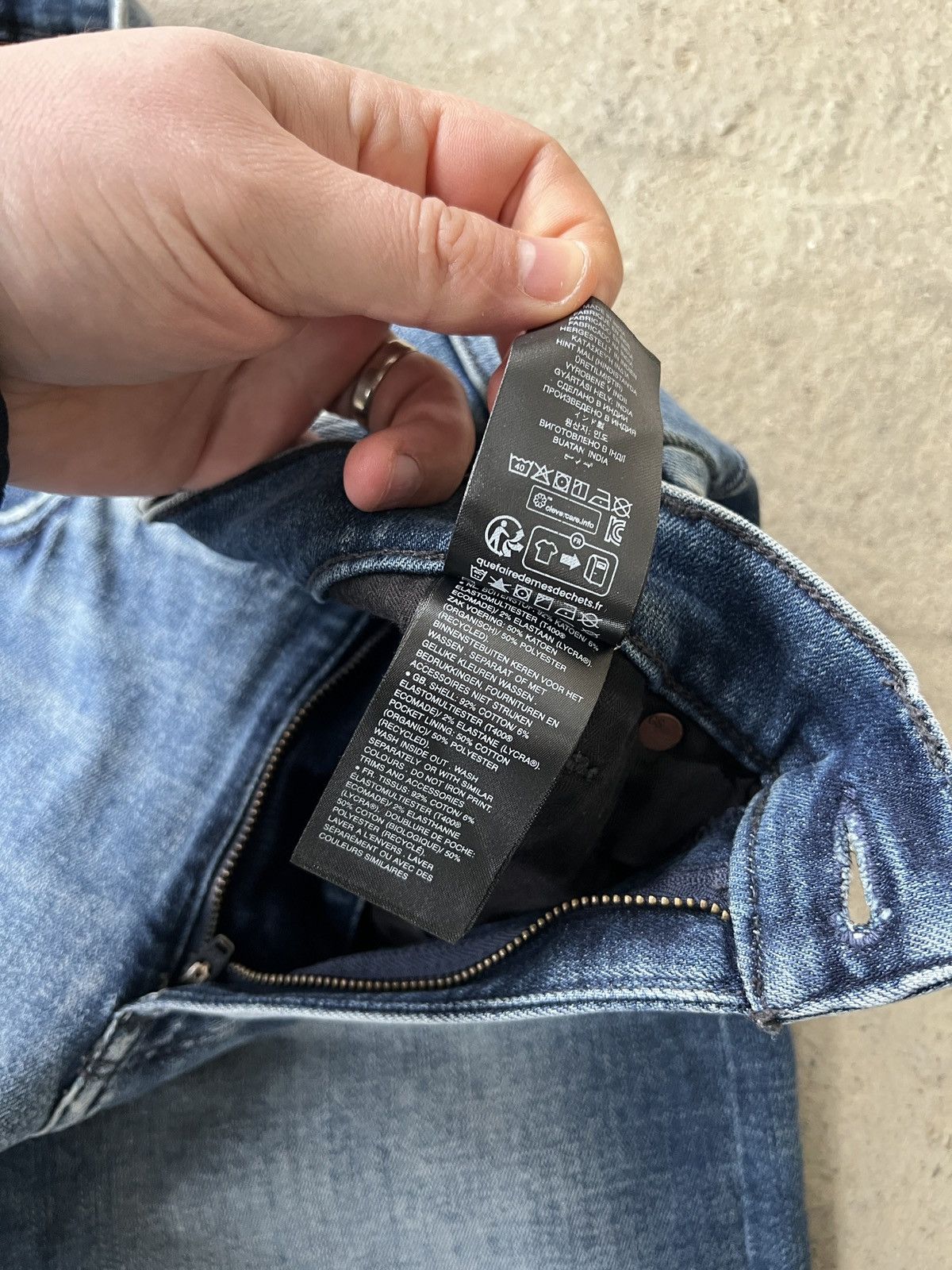 G-Star G-Star Raw D-Staq 3d Slim Jeans Size US 34 / EU 50 - 7 Thumbnail