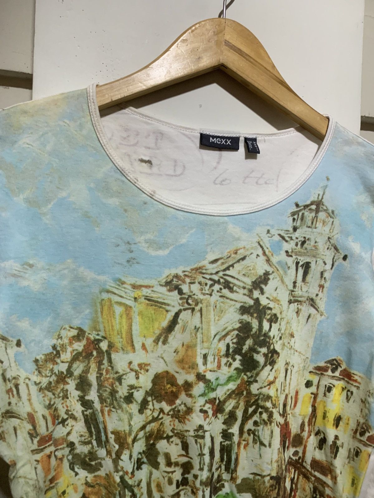 Mexx Japanese Mexx Postcard All Over Print Long Sleeve tee Women Size M / US 6-8 / IT 42-44 - 9 Thumbnail