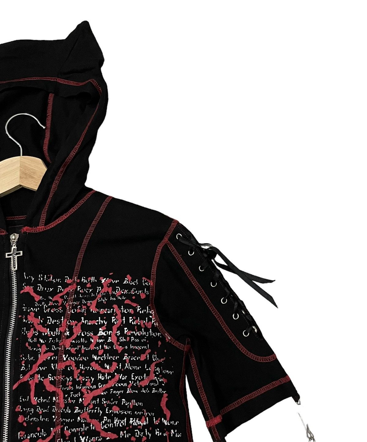 If Six Was Nine Reach Keystation Bondage Punk Seditionaries Bunny Hoodie Size S / US 4 / IT 40 - 2 Thumbnail
