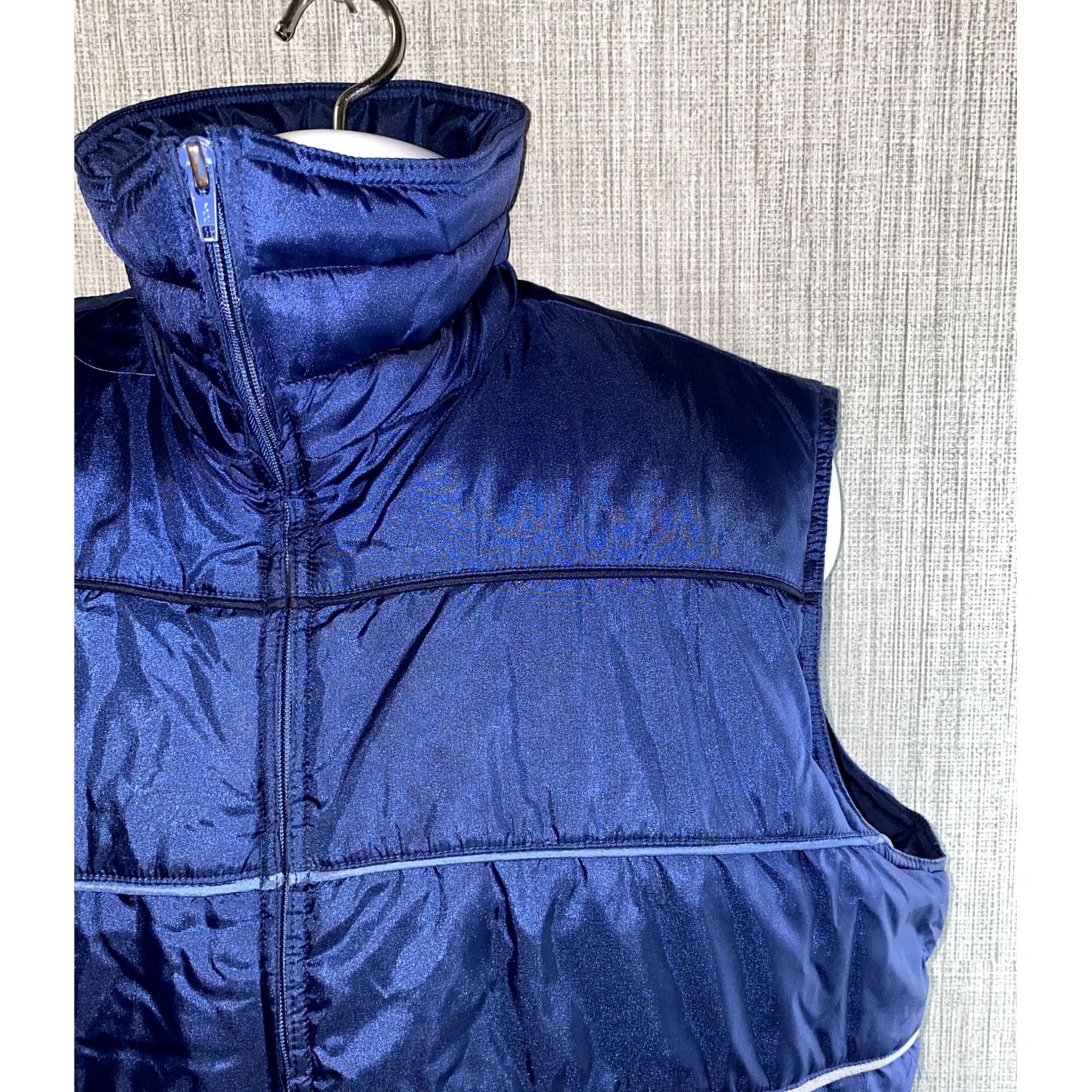 Vintage Black Sheep Vest Mens Size L Blue Nylon Full Zip Size US L / EU 52-54 / 3 - 2 Thumbnail
