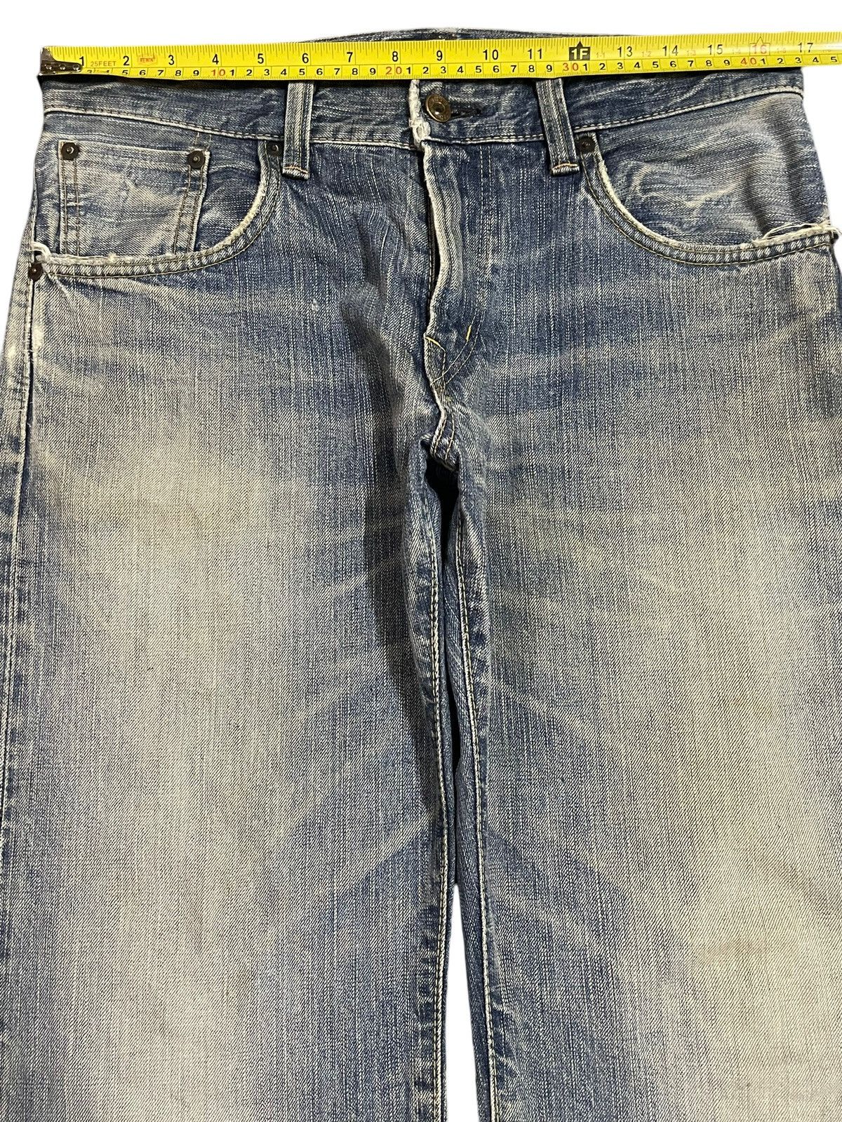 Edwin Vintage Japan Edwin 505zx Faded Wash Style Baggy Jeans Size US 33 - 13 Thumbnail