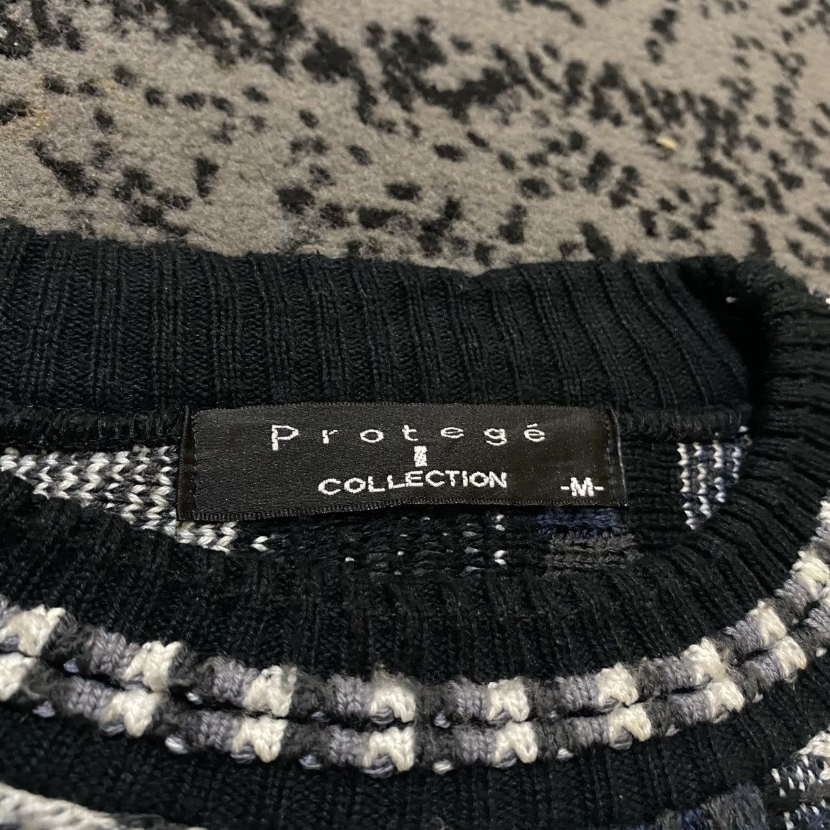 Protege Vintage 90s Protege Coogie Style 3D Knit Sweater Size US M / EU 48-50 / 2 - 8 Thumbnail