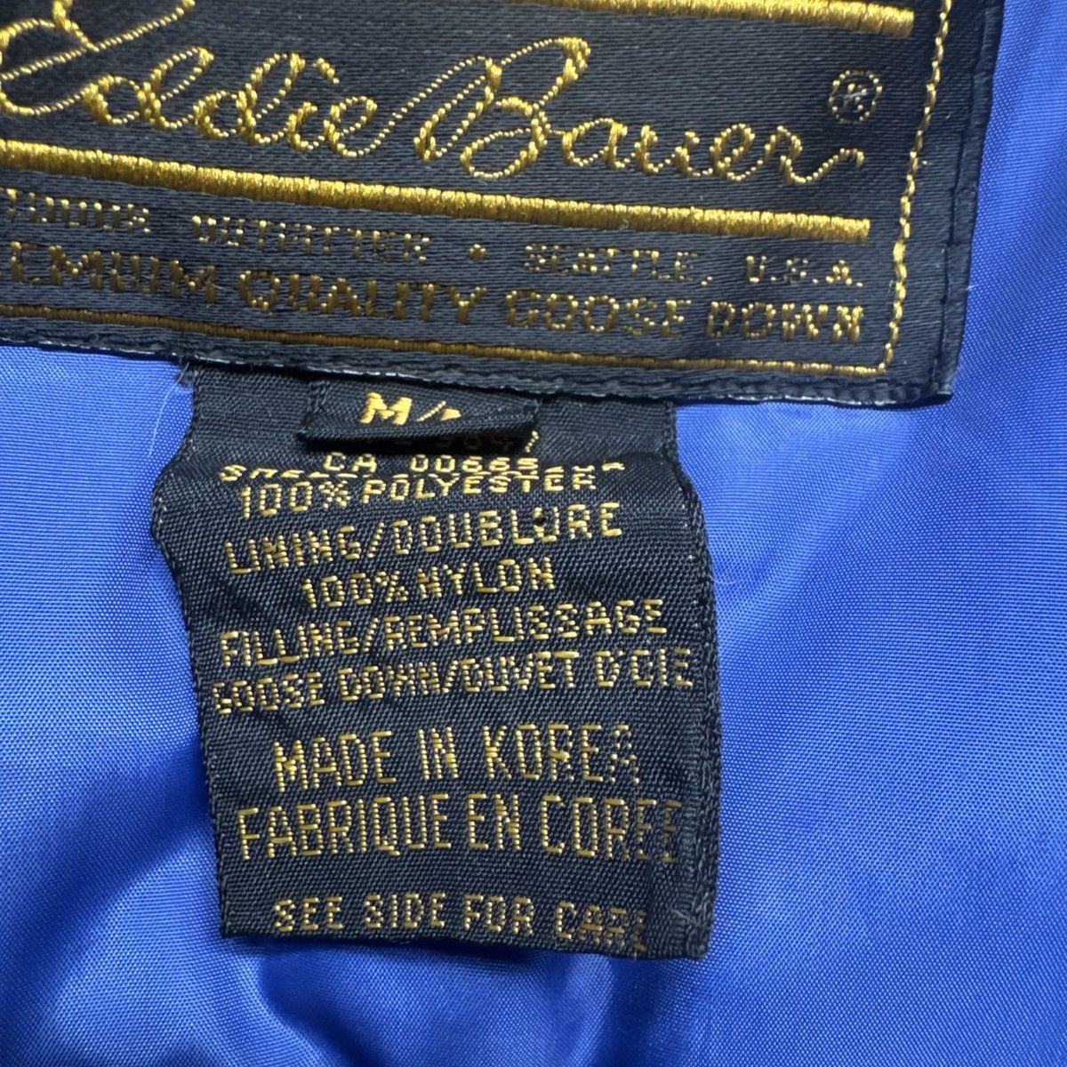 Eddie Bauer Vtg 90s Eddie Bauer Jacket Mens M Goose Down Size US M / EU 48-50 / 2 - 10 Thumbnail