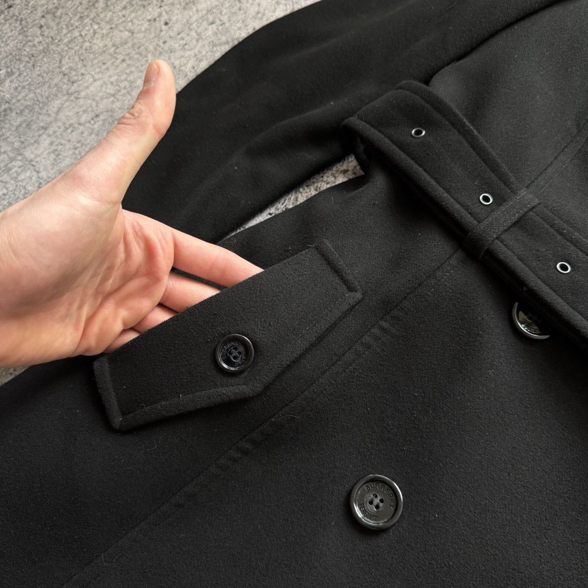 Burberry Vintage Burberry wool coat cashmere womens trench Size S / US 4 / IT 40 - 6 Thumbnail