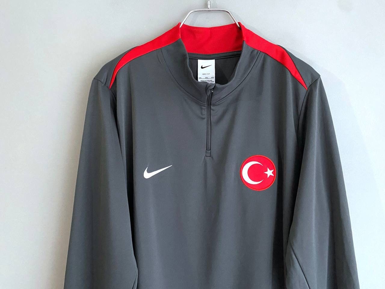 Nike Nike Turkey National Team Soccer Training Long Sleeve, XXL, Size US XXL / EU 58 / 5 - 3 Thumbnail