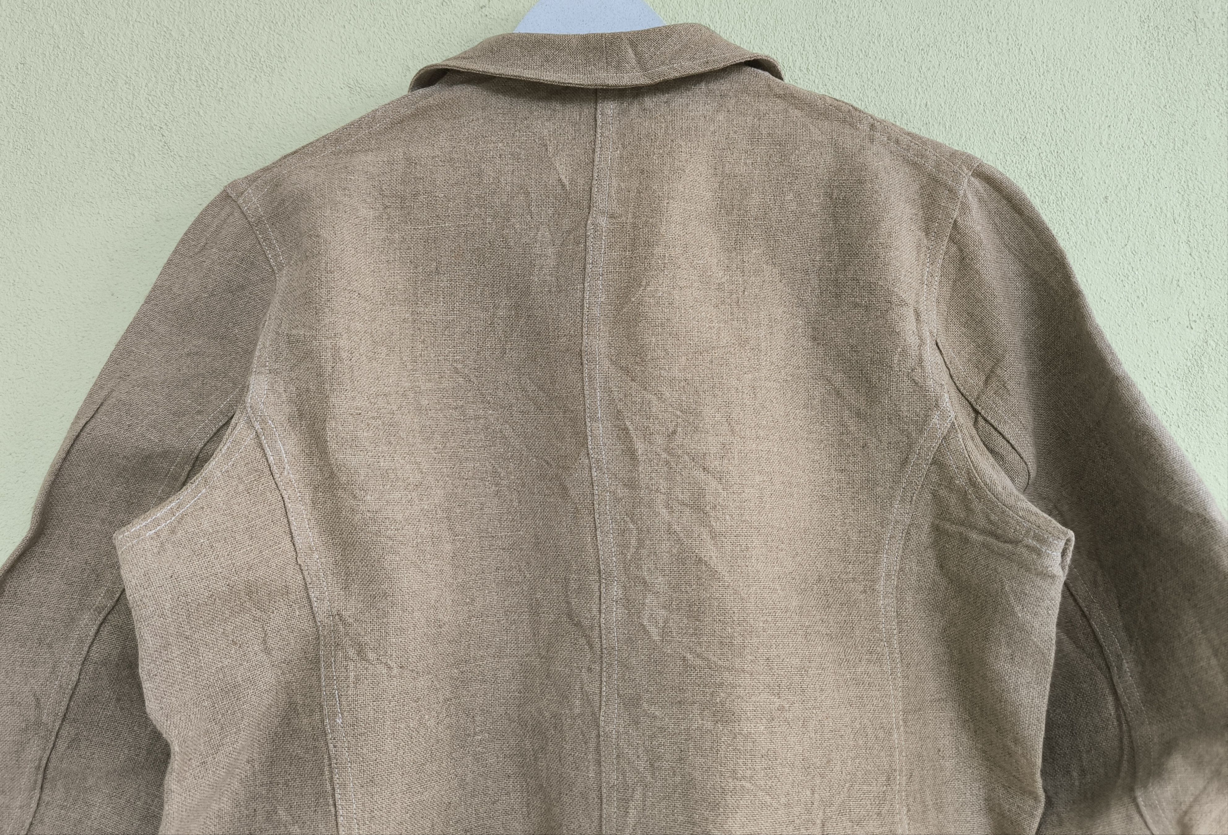 Danton × Vintage Vtg DANTON linen workwear jacket Size US M / EU 48-50 / 2 - 8 Thumbnail