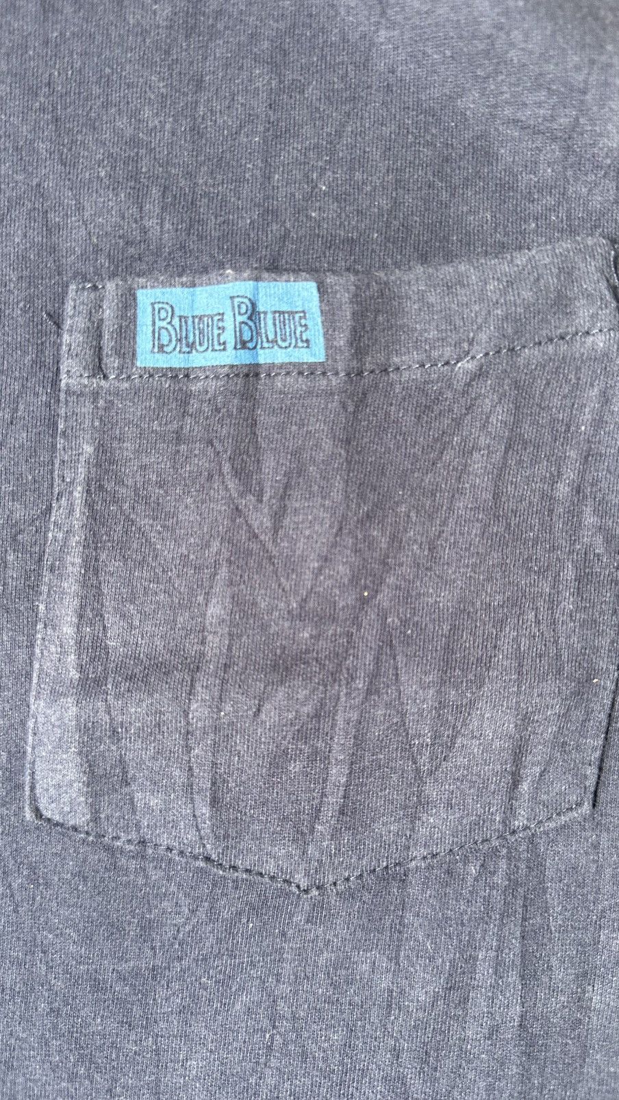 Vintage VINTAGE BLUE BLUE JAPAN POCKET TEE Size US XL / EU 56 / 4 - 3 Thumbnail