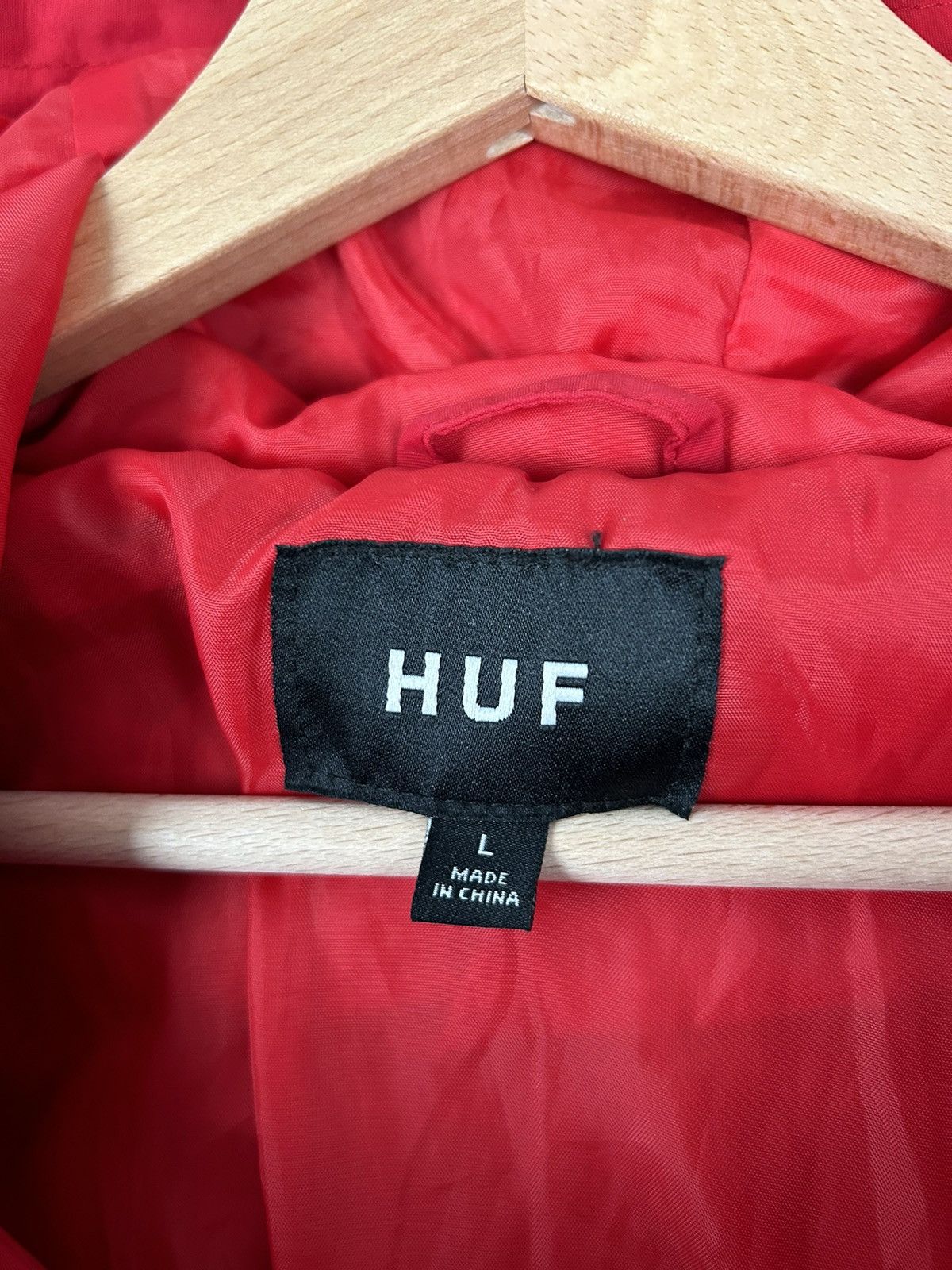 Huf HUF Skateboards Light Rain Jacket Streetwear Vintage Hype Size US L / EU 52-54 / 3 - 6 Thumbnail