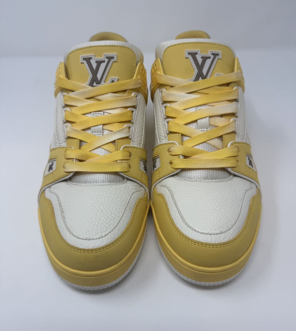 Louis Vuitton Louis Vuitton Trainer Sneaker Yellow/White New Season Size US 8 / EU 41 - 2 Thumbnail