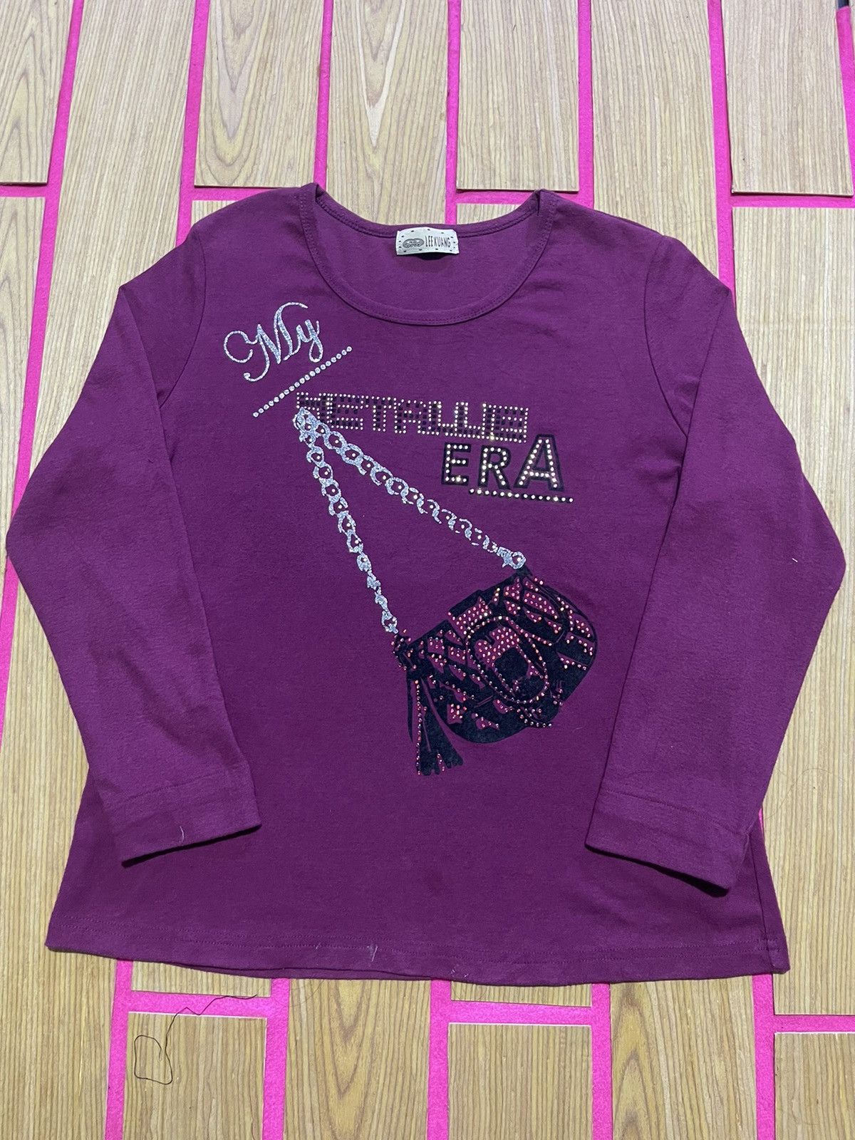 If Six Was Nine Y2K LEE KUANG long sleeve tshirt women gliter style Size M / US 6-8 / IT 42-44 - 1 Thumbnail