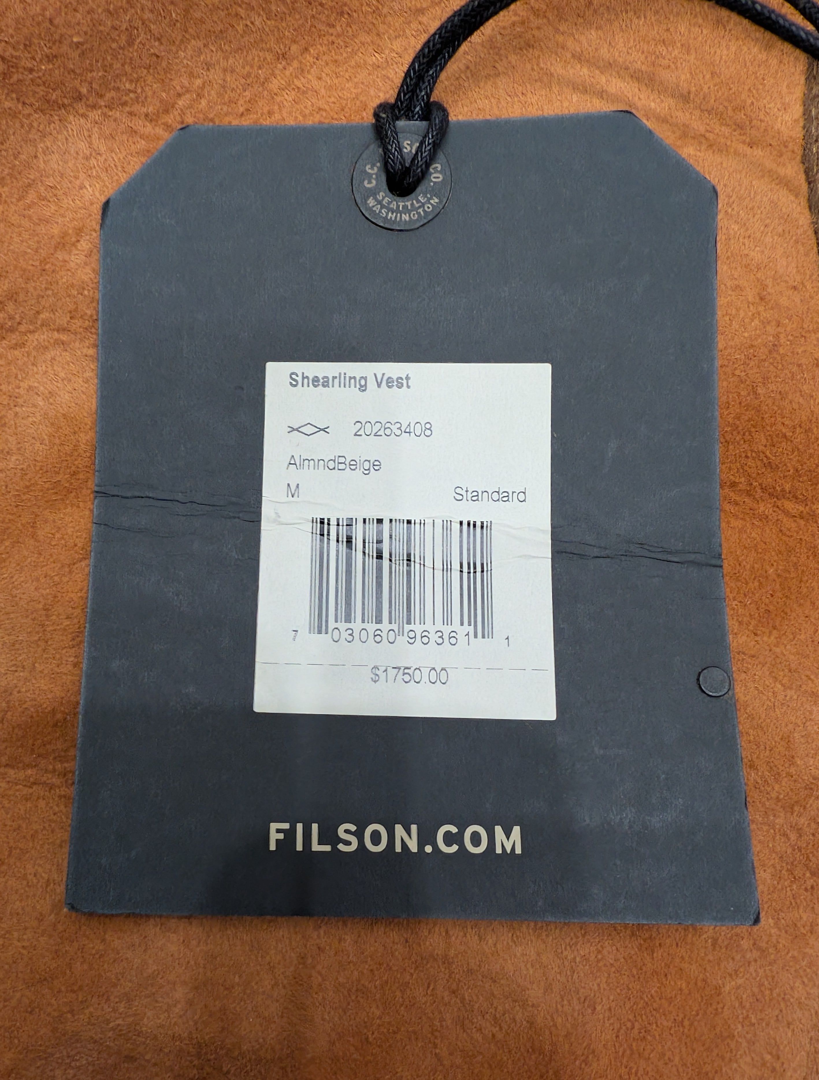 Filson NWT Filson Shearling Cruiser Vest Sheepskin Made in USA Size US M / EU 48-50 / 2 - 4 Thumbnail