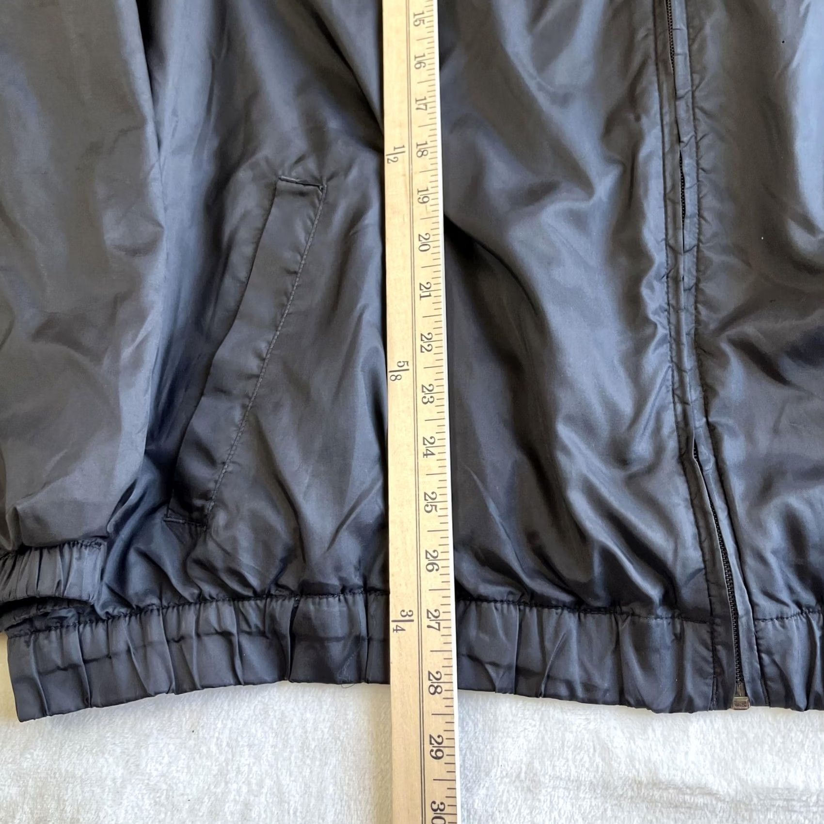 Dickies Dickies Jacket Mens 4XL Black Nylon Windbreaker Lined Full Zip Workwear Collared Size US XXL / EU 58 / 5 - 3 Thumbnail