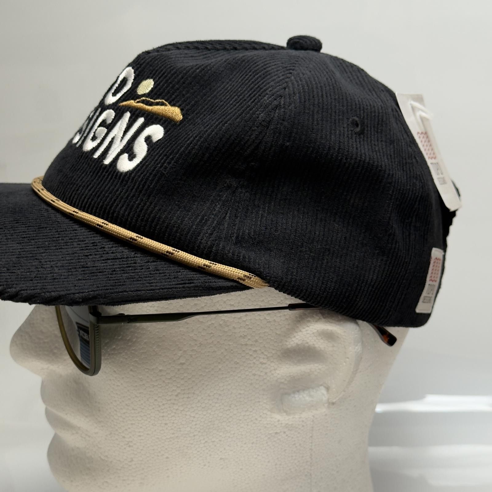 Topo Designs NWT Topo Designs Corduroy Cap Spell Out Trucker Strapback Size ONE SIZE - 5 Thumbnail