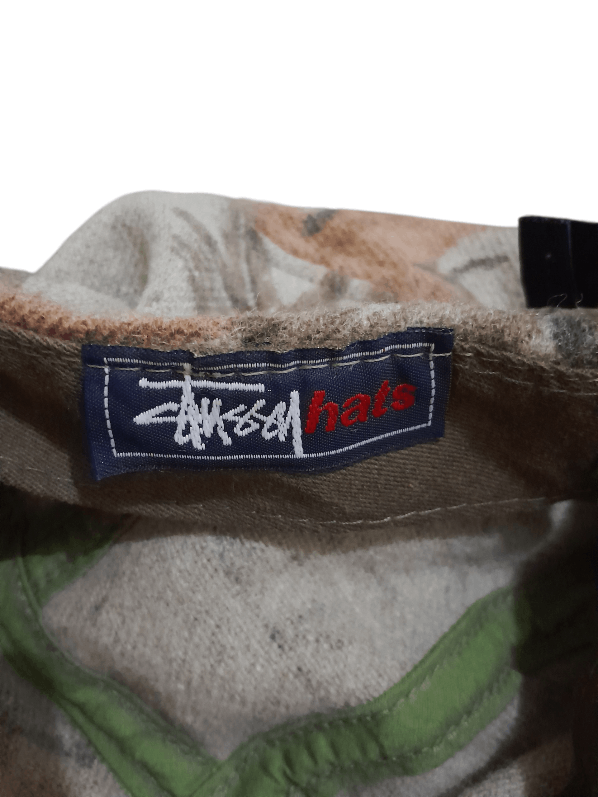 Stussy Stussy small box logo real tree cam0 cap wool cap Size ONE SIZE - 5 Thumbnail
