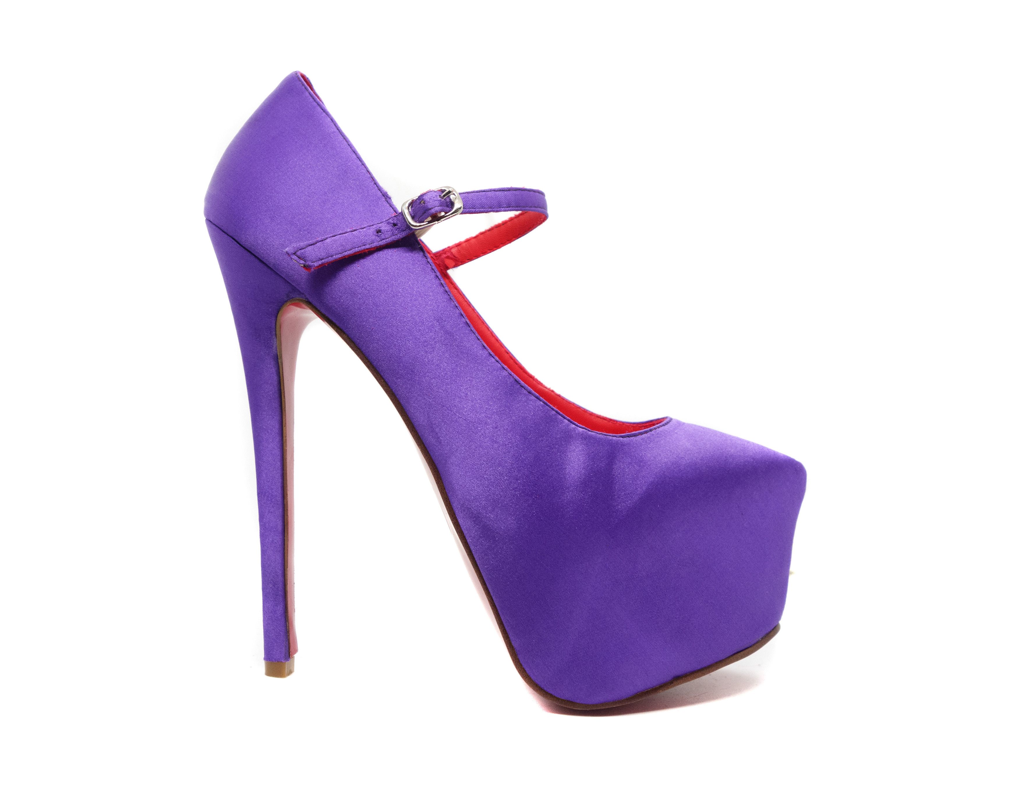Christian Louboutin Lady Daf Mary Jane Atlas Vintage Size US 7 / IT 37 - 1 Thumbnail