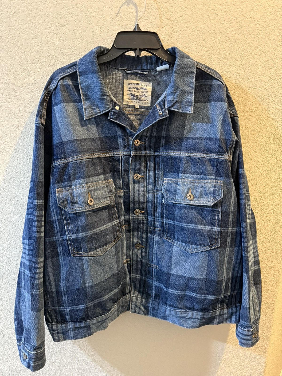 Levi's × Levi's Made & Crafted Levi’s Made and Crafted Denim Jacket Size US XL / EU 56 / 4 - 1 Thumbnail