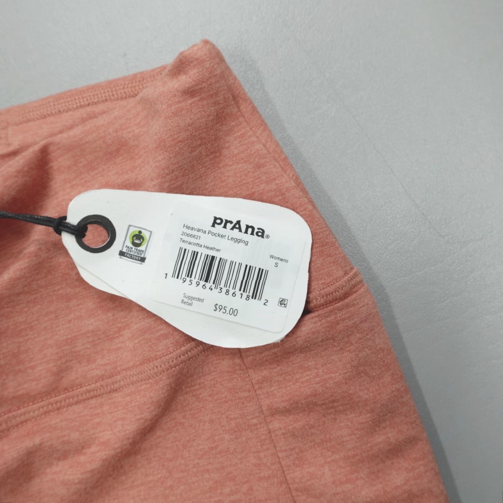 Prana Prana Heavana Pocket Leggings Women's S Terracotta Heather Nike Shirt Women? Size 28" / US 6 / IT 42 - 3 Thumbnail