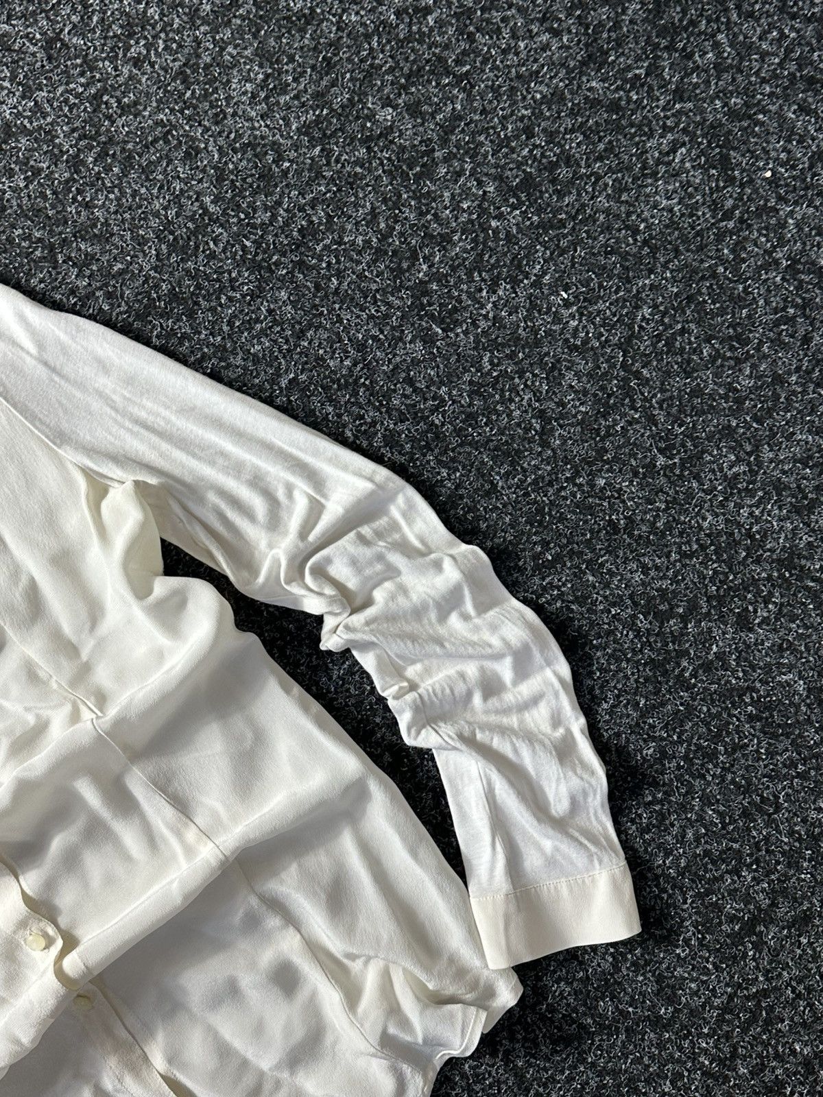 Armani × Vintage 🚨AVANT GARDE ARMANI 90s RARE longsleeve BLOUSES Y2K LUXURY Size M / US 6-8 / IT 42-44 - 3 Thumbnail