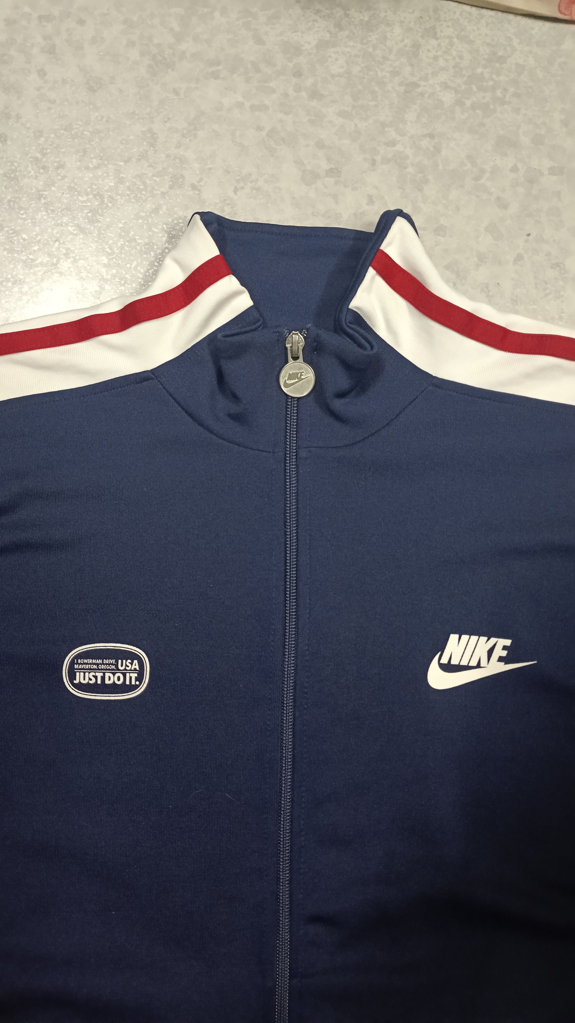 Nike 🔥 Rare Vintage Nike Just Do It Zip Up Sweater Size US M / EU 48-50 / 2 - 3 Thumbnail