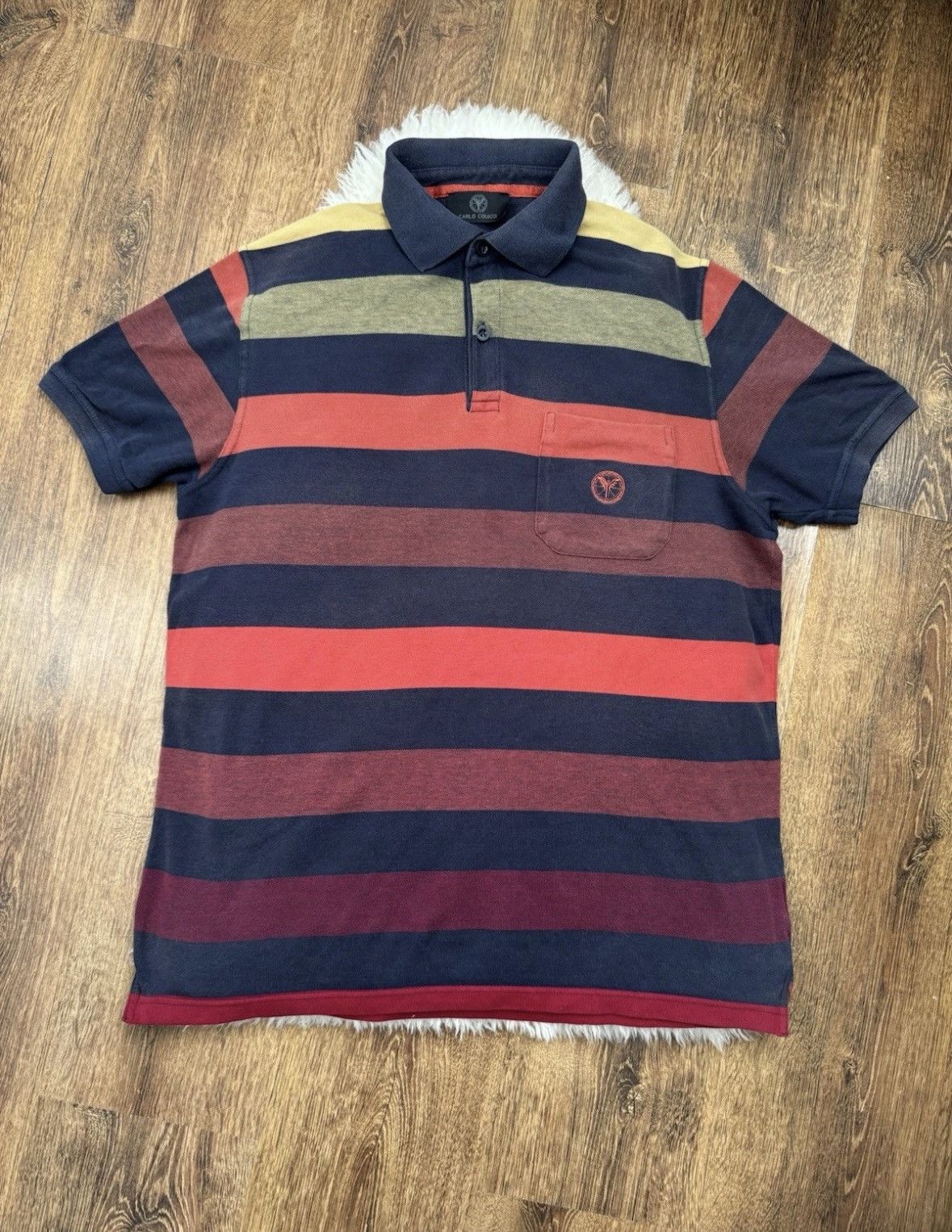 Carlo Colucci Carlo Colucci Polo Shirt Size US L / EU 52-54 / 3 - 1 Thumbnail