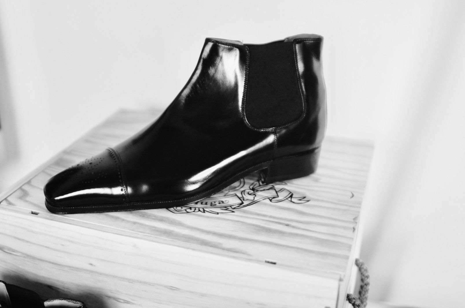Artioli NEW Artioli Rinaldo Chelsea Boots – Handmade in Italy Size US 8.5 / EU 41-42 - 3 Thumbnail