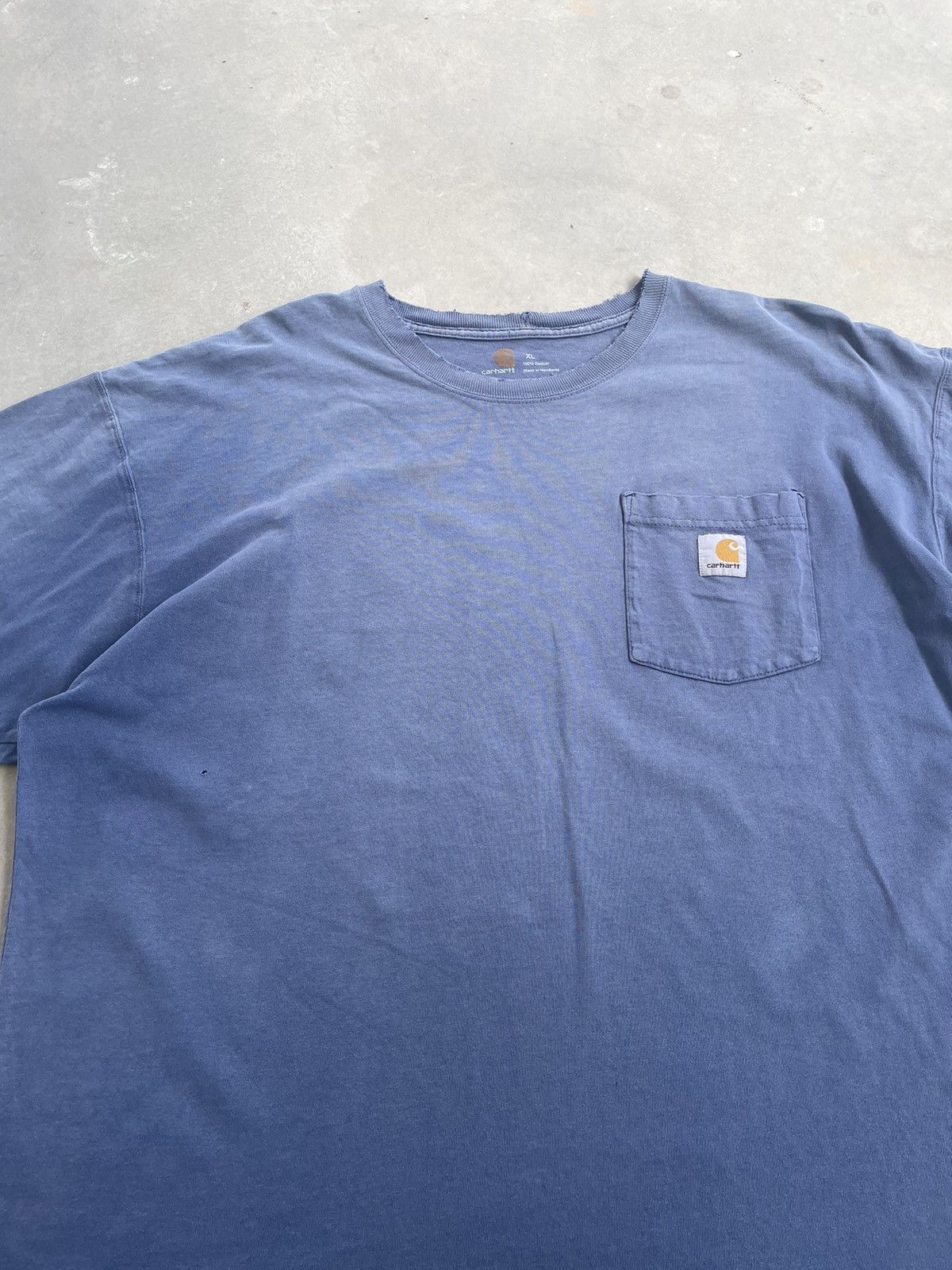 Carhartt CARHARTT POCKET TEE WELL WORN DISTRESSED Size US XL / EU 56 / 4 - 2 Thumbnail
