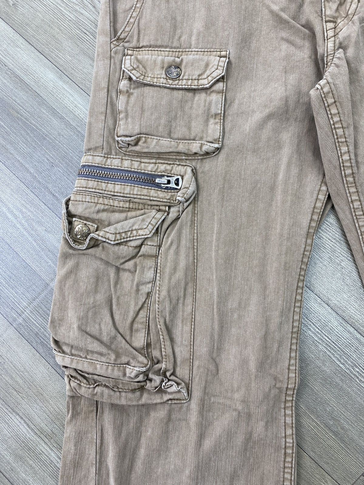 Hysteric Glamour 2000s Surplus Made In Nippon 3D Pocket Bondage Cargo Pants Size US 30 / EU 46 - 5 Thumbnail