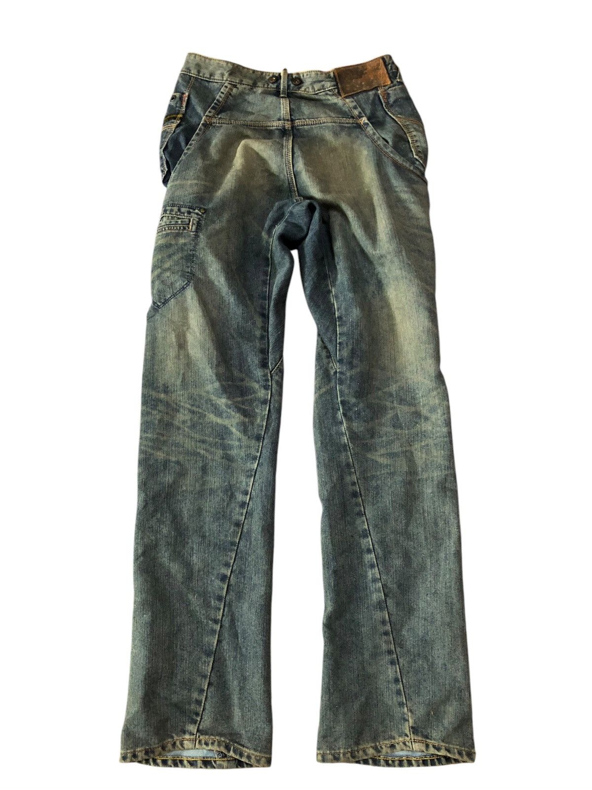 Edwin × If Six Was Nine × Le Grande Bleu (L.G.B.) Edwin Rusty mud max fatique denim pants Size US 30 / EU 46 - 2 Thumbnail