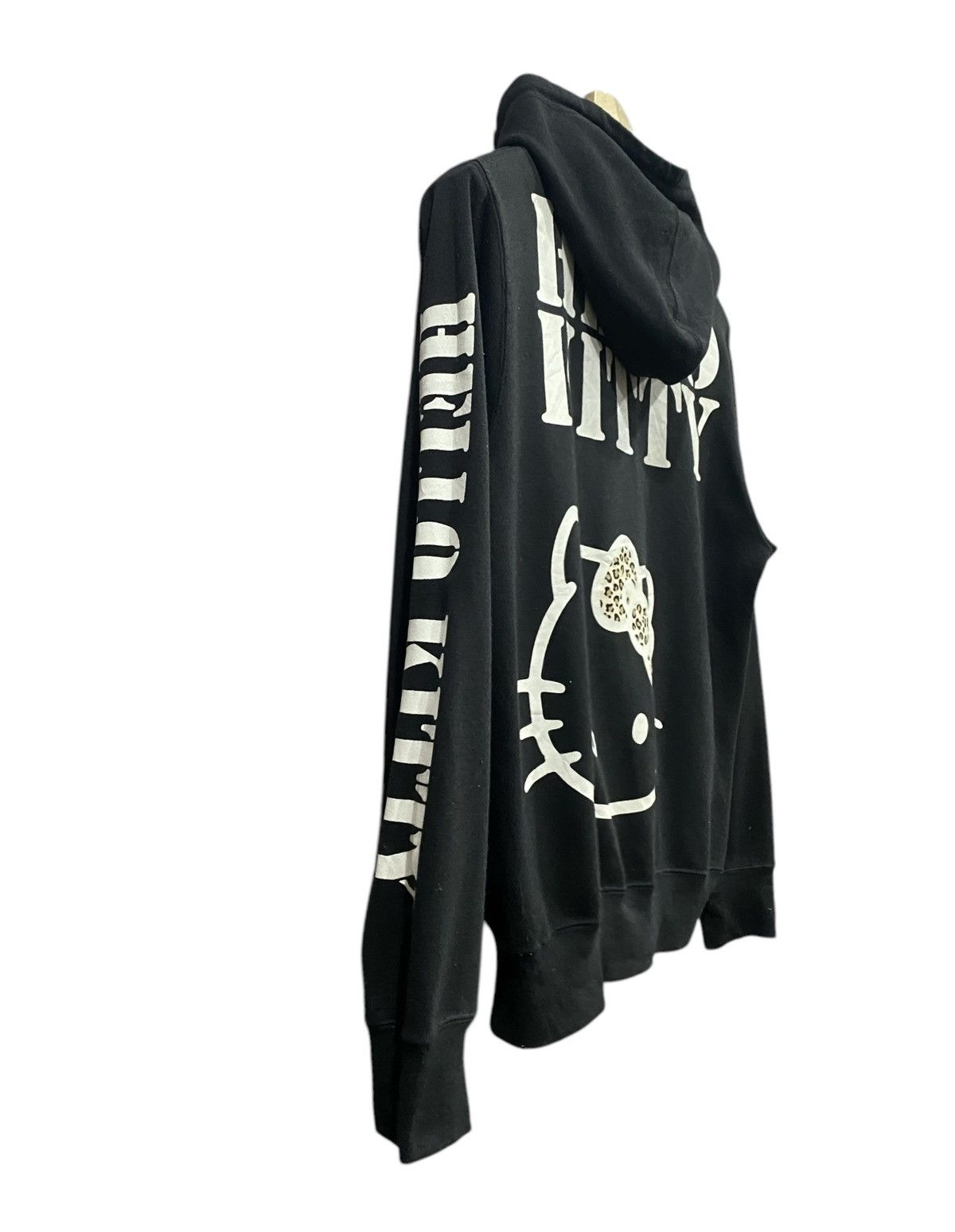 Cartoon Network Rare HELLO KITTY Big Logo Sweater Zipper Hoodie Size US M / EU 48-50 / 2 - 9 Thumbnail