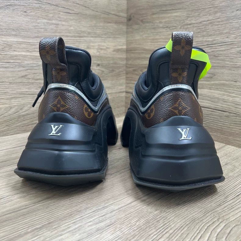 Louis Vuitton Louis Vuitton Archlight 2.0 Black and Brown Arch Bridge Sh Size US 8 / EU 41 - 7 Thumbnail