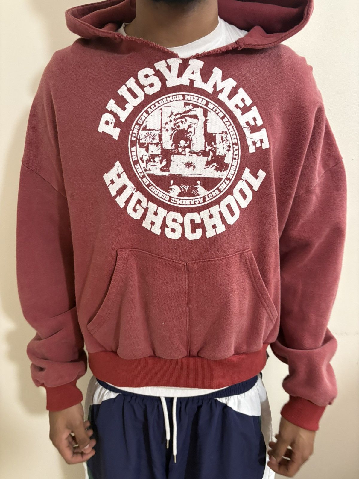Plus One Clothing Plus One x Vameee Red Hoodie Size US M / EU 48-50 / 2 - 6 Thumbnail