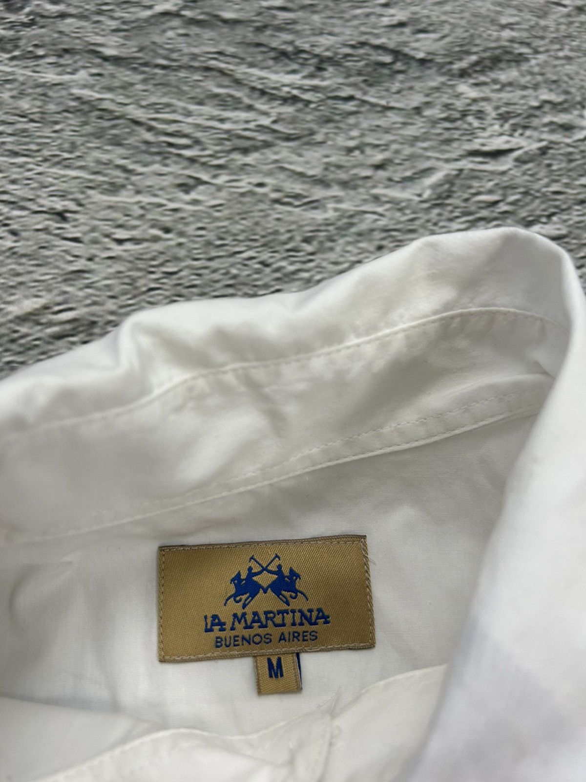 La Martina × Vintage La Martina shirt longsleeve white Chief Keef Polo Argentina Size US M / EU 48-50 / 2 - 5 Thumbnail