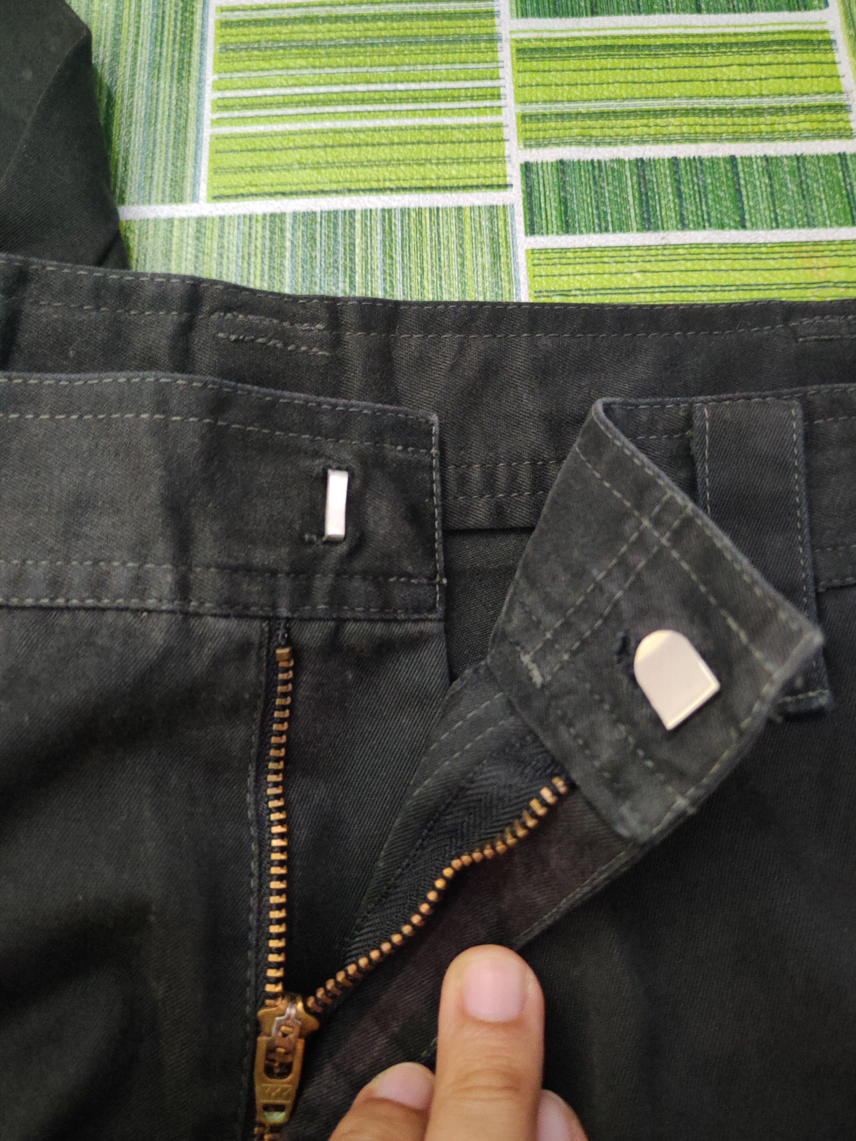 Japanese Brand DL Jawin Black Faded Multipocket Cargo Pants #2167 Size US 36 / EU 52 - 16 Thumbnail