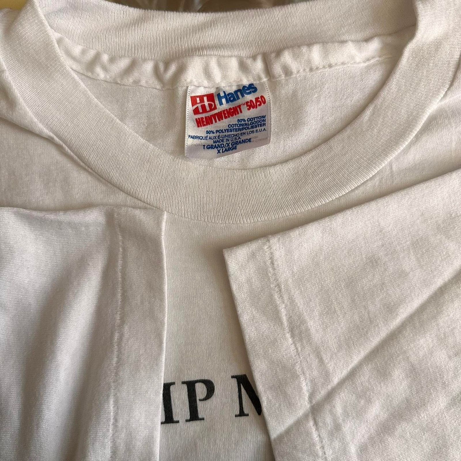 Hanes × Vintage Vintage 1994 Philip Mathews Summer Basketball Camp T-shirt Size US XL / EU 56 / 4 - 7 Thumbnail