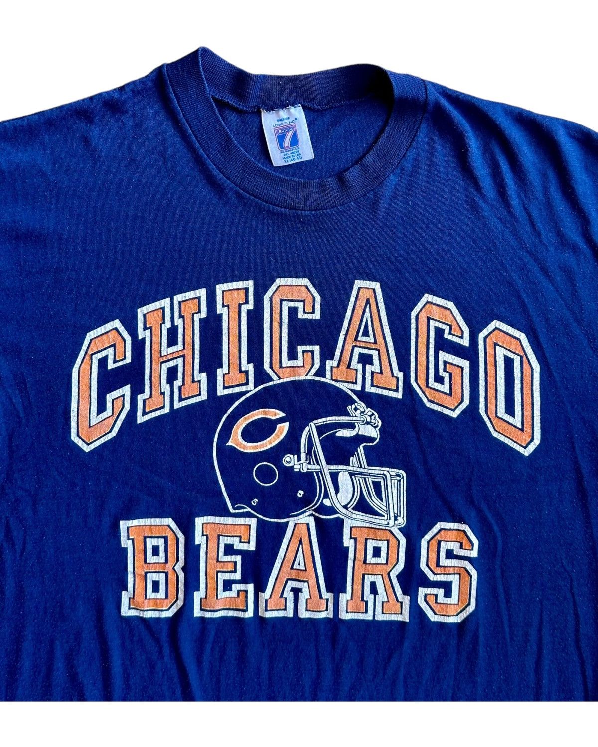 Logo 7 × Vintage 1980s Chicago Bears Logo 7 Tee Size US XL / EU 56 / 4 - 4 Thumbnail
