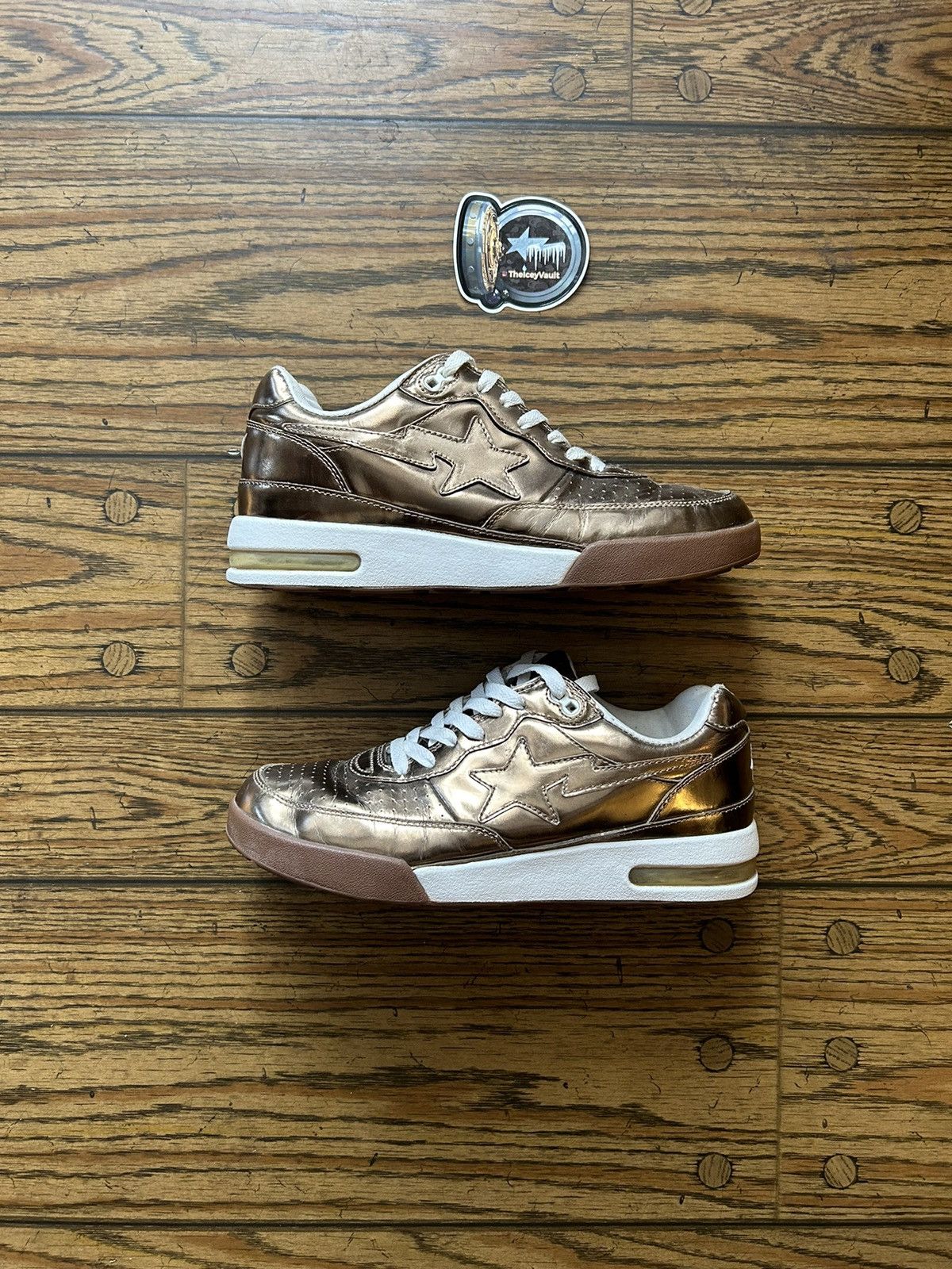 Bape Bape Gold Roadstas Size US 9.5 / EU 42-43 - 1 Thumbnail