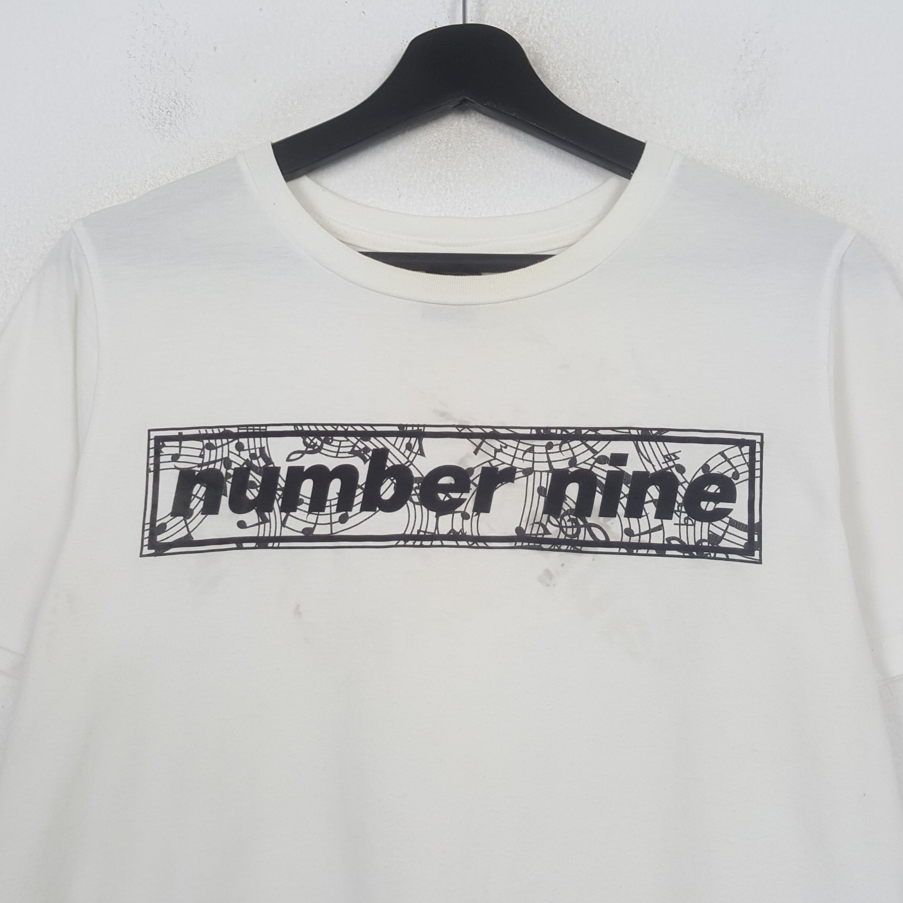 Number (N)ine Number Nine Japanese Brand Designer Tshirt C299N8 Size US M / EU 48-50 / 2 - 1 Thumbnail