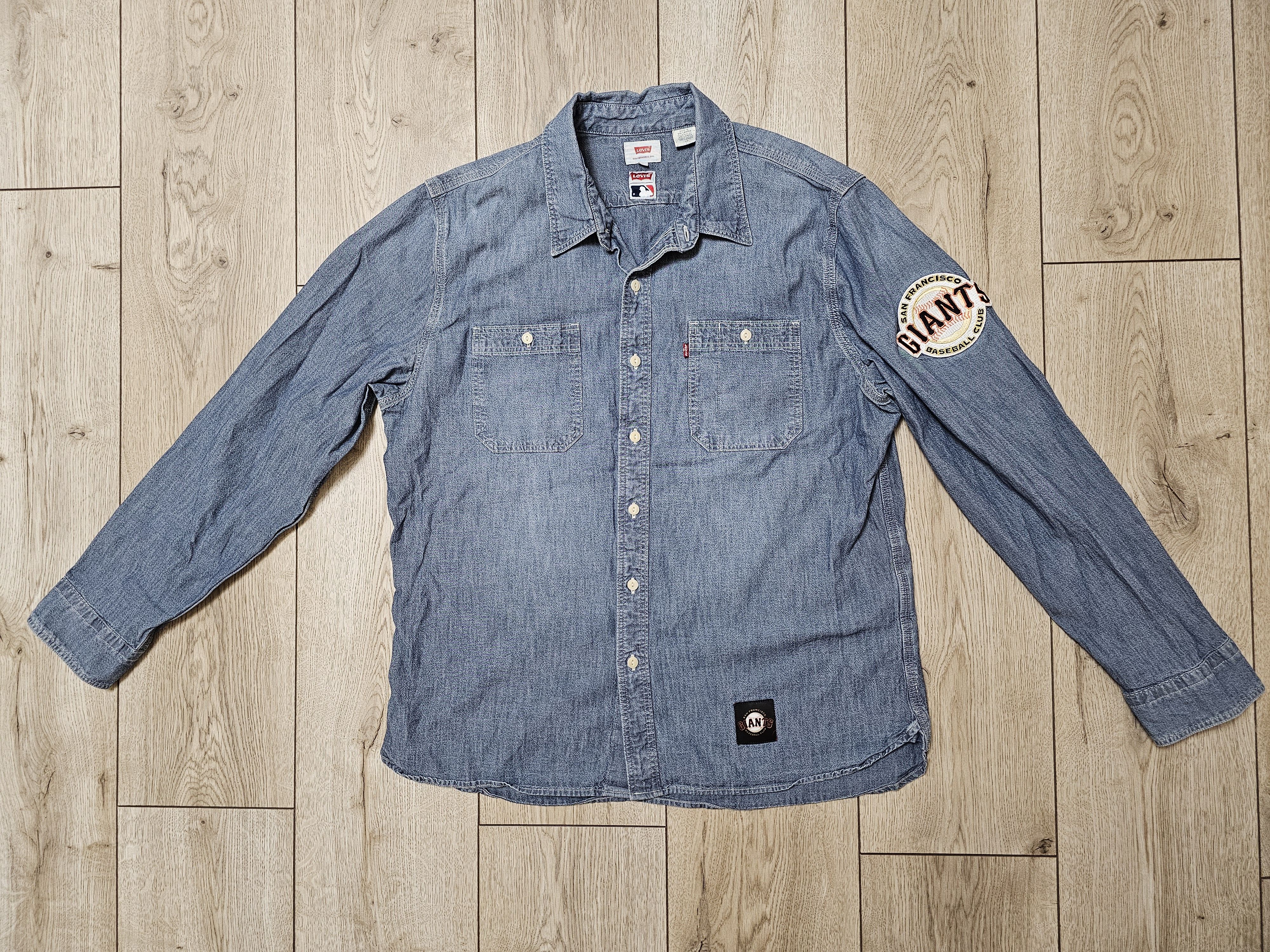 Levi's × Vintage SAN FRANCISCO GIANTS VINTAGE CLASSIC BUTTON LEVIS BASEBALL Size US L / EU 52-54 / 3 - 1 Thumbnail