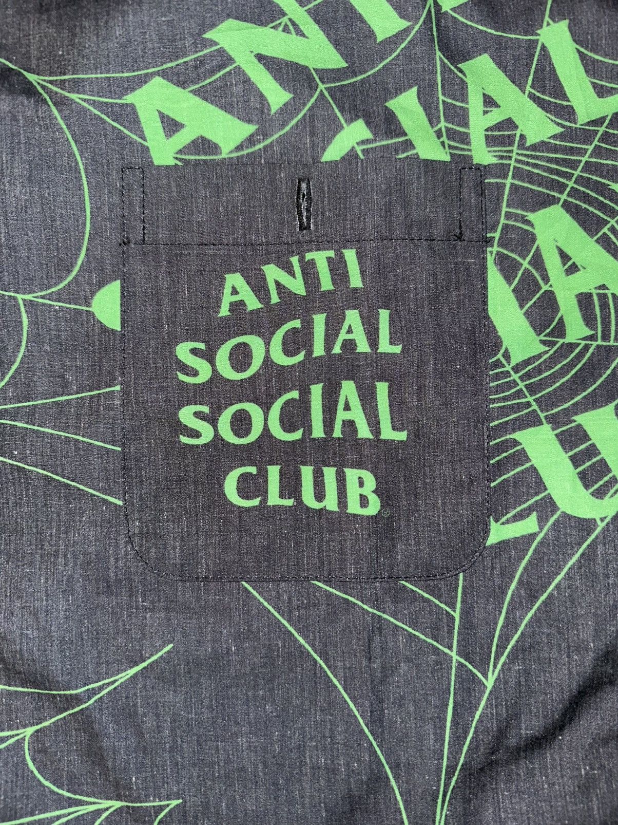 Anti Social Social Club Anti Social Social Club Crawling In The Dark Button up Size US XXL / EU 58 / 5 - 4 Thumbnail