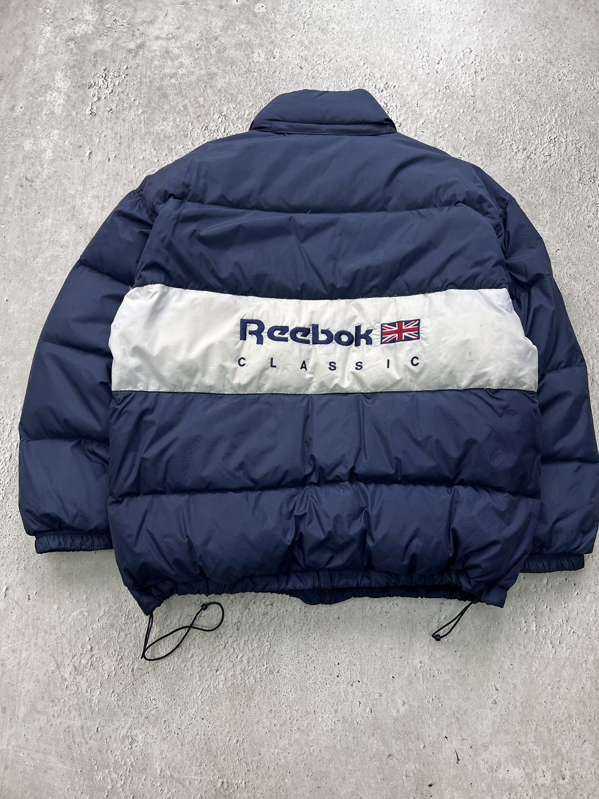 Reebok × Vintage REEBOK CLASSIC RETRO Vintage Puffer Down Jacket Size US L / EU 52-54 / 3 - 8 Thumbnail