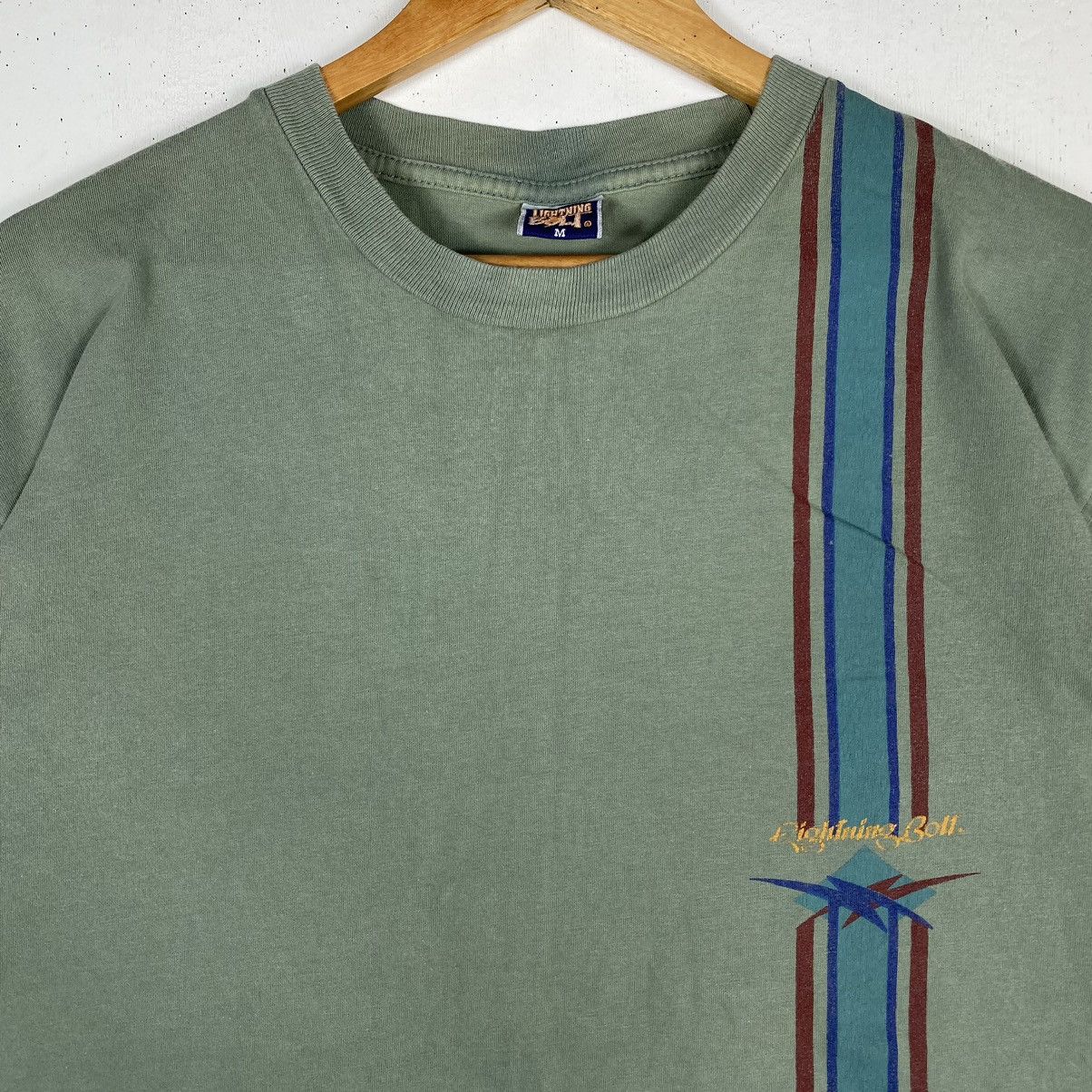 Lightning Bolt × Vintage VINTAGE LIGHTNING BOLT SURFING SUNFADED TEE Size US M / EU 48-50 / 2 - 4 Thumbnail