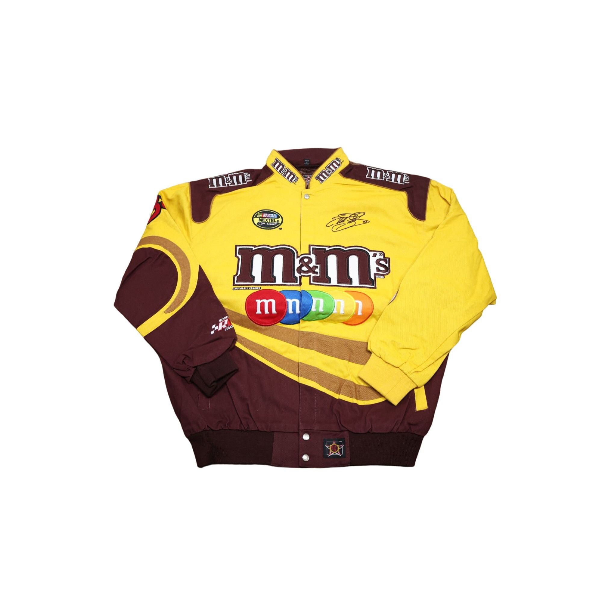 Jeff Hamilton Vintage Elliot Sadler M&M's Nascar Racing Jacket Size US XXL / EU 58 / 5 - 1 Thumbnail