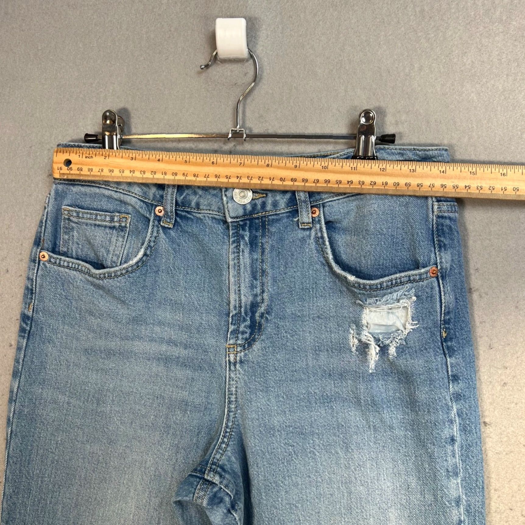 Bdg BDG Urban Outfitters Jeans Straight Skinny Womens Size 29 Light Wash Denim Size 29" - 5 Thumbnail