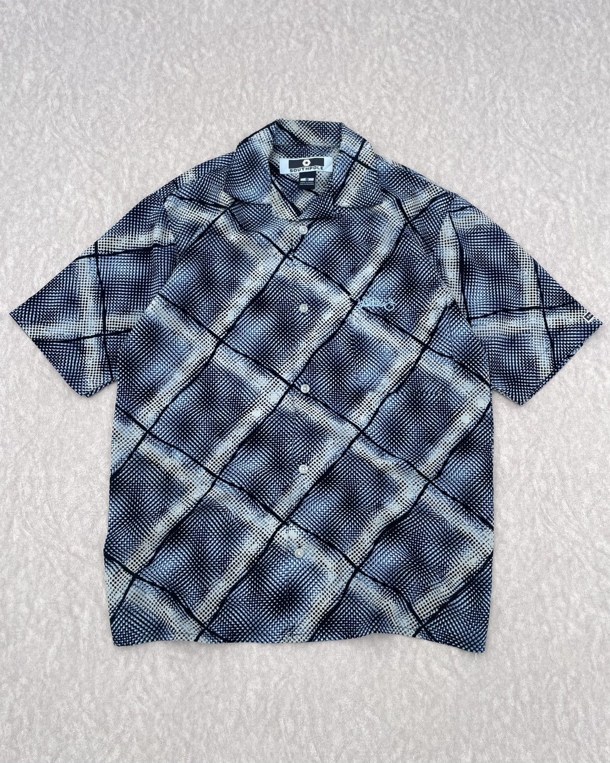 Southpole Vintage Y2K Southpole Printed Shirt Size US S / EU 44-46 / 1 - 1 Thumbnail