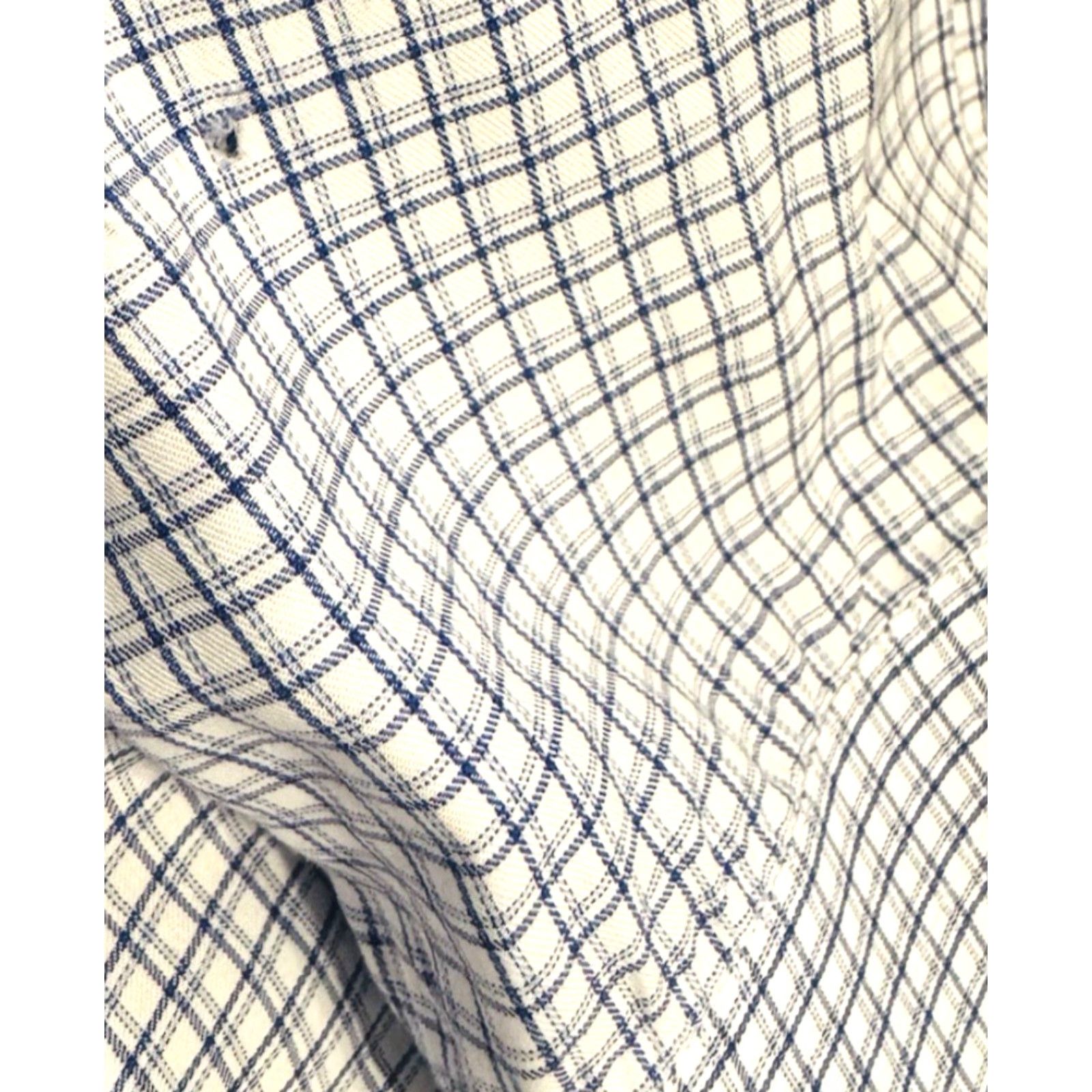 Vintage Truzzi Check Plaid Mens Shirt 41 / 16 Long Sleeve Dress Shirt Small Flaw Mens Size US L / EU 52-54 / 3 - 6 Thumbnail