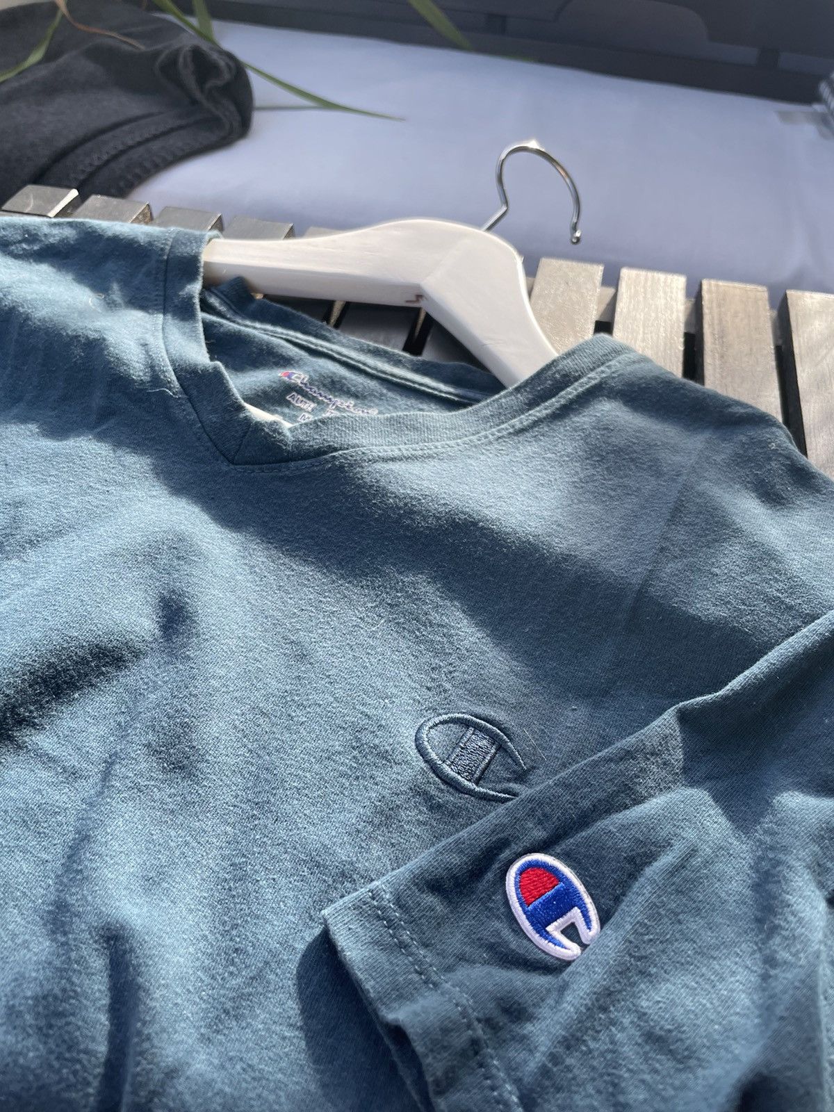 Champion Champion T-Shirt With Embroidered Logo Size US M / EU 48-50 / 2 - 3 Thumbnail